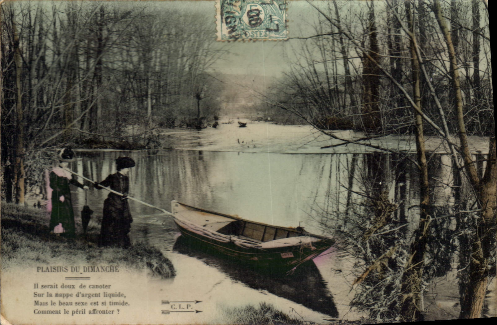 CPA Plaisirs du Dimanche 