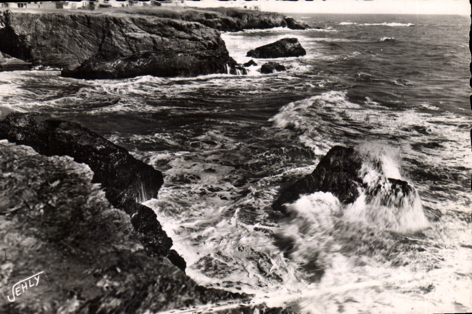 CPA Entre Croix de Vie et Sion sur l'Ocean