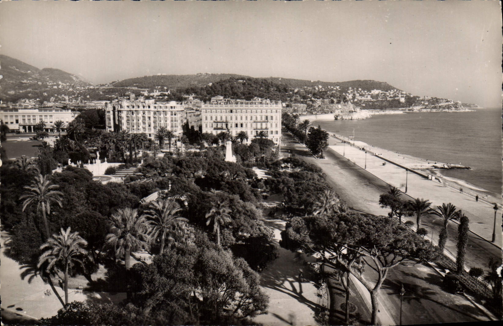 CPA La Cote d'Azur Nice les jardins Albert I