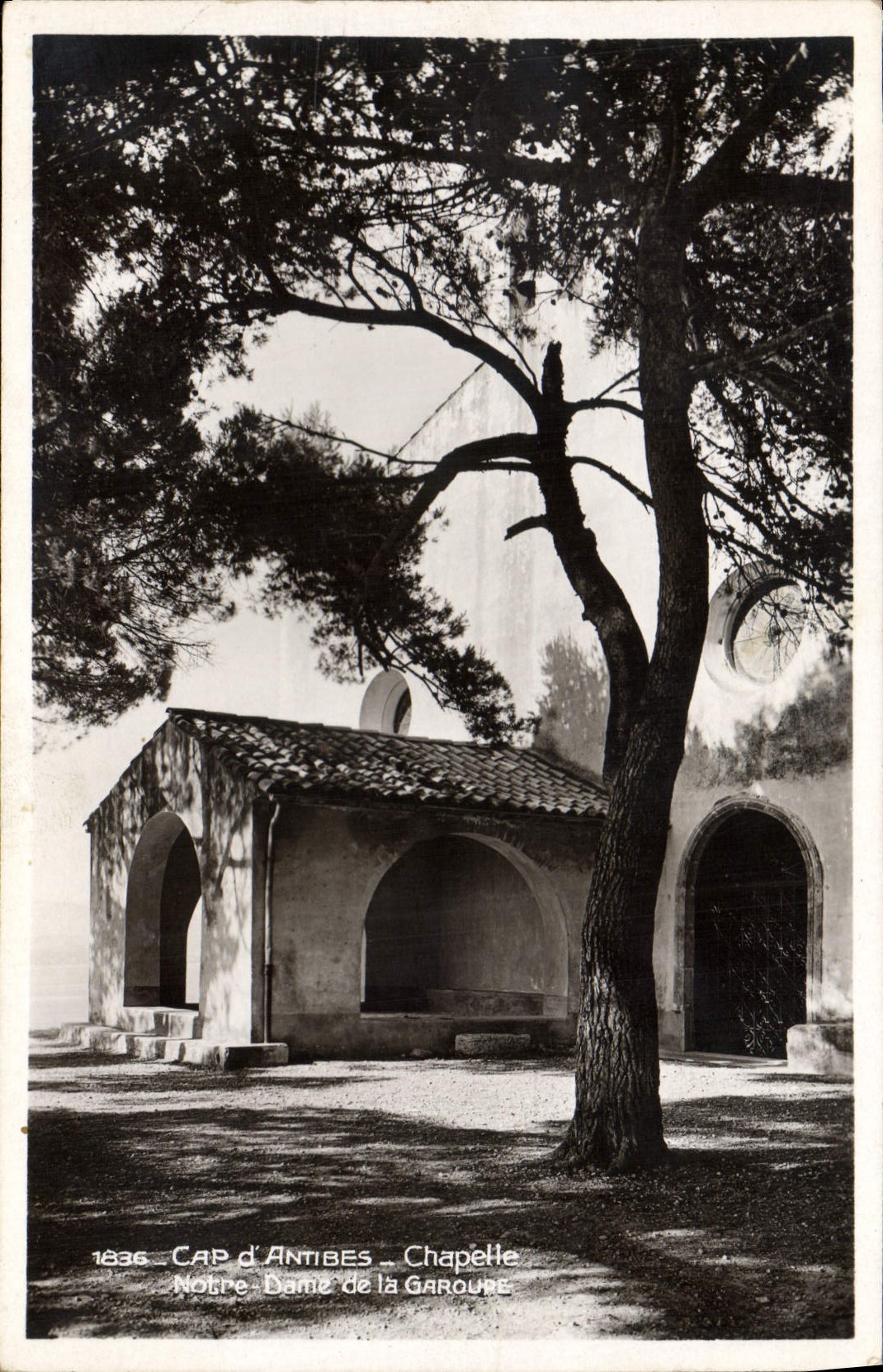 CPA Cap d'Antibes chapelle Notre Dame de la Garoupe