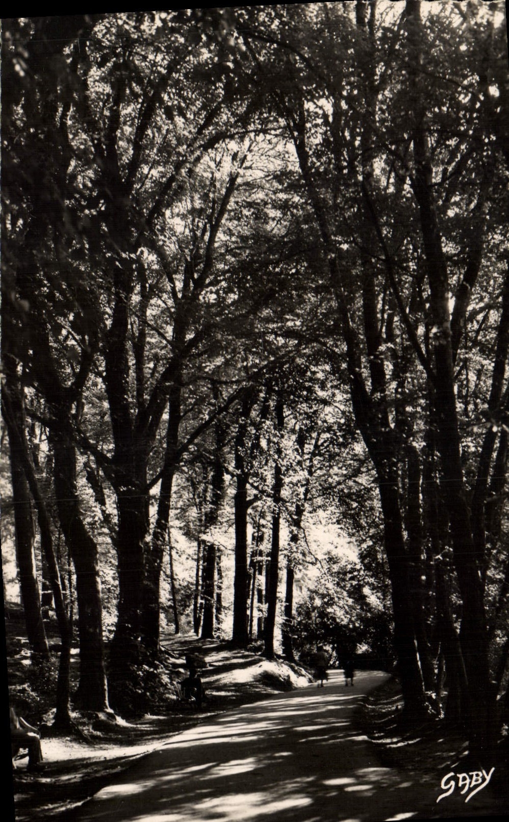 CPA Bagnoles de l'Orne Orne Allee du Dante 