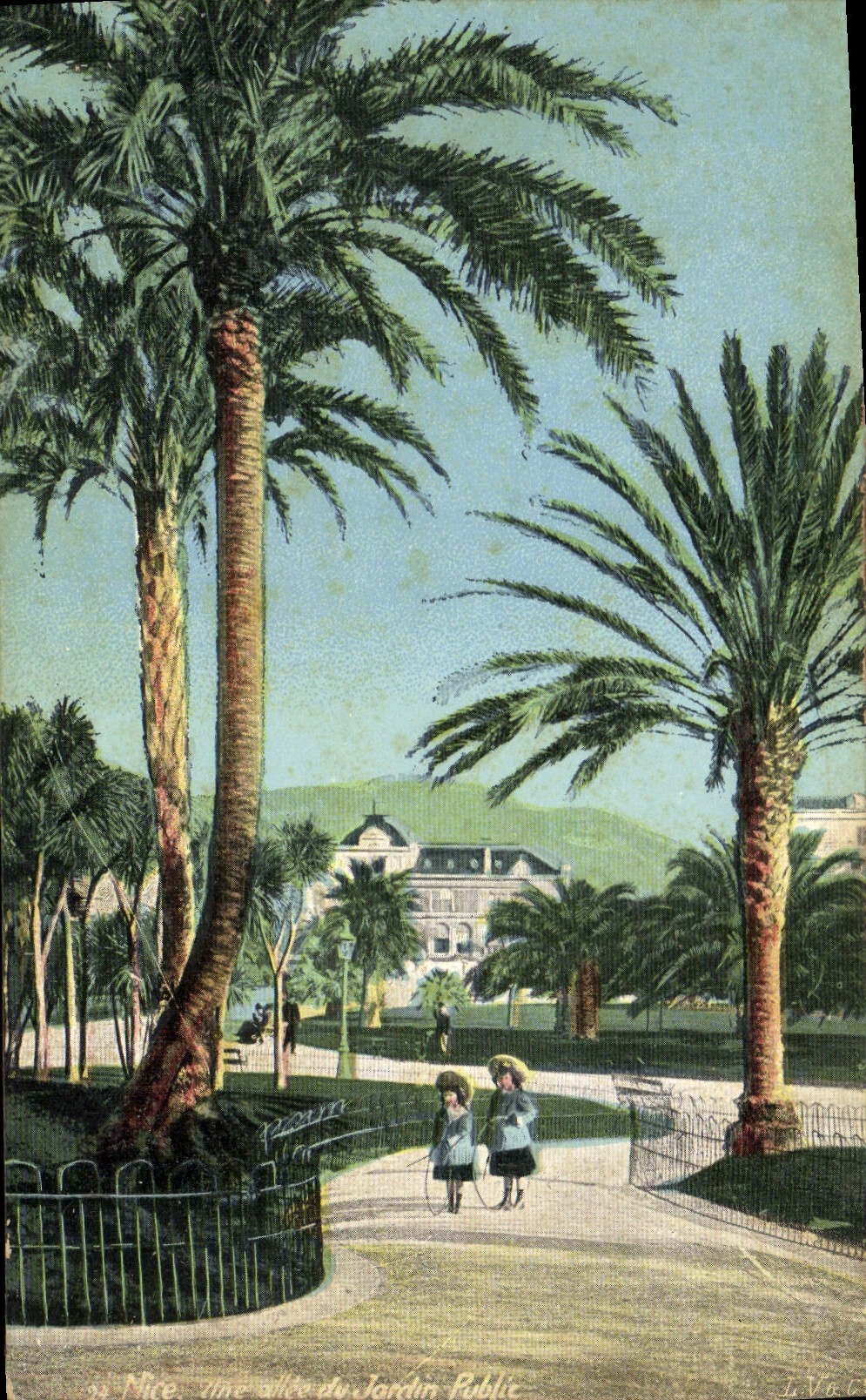 CPA Nice Jardin Public 