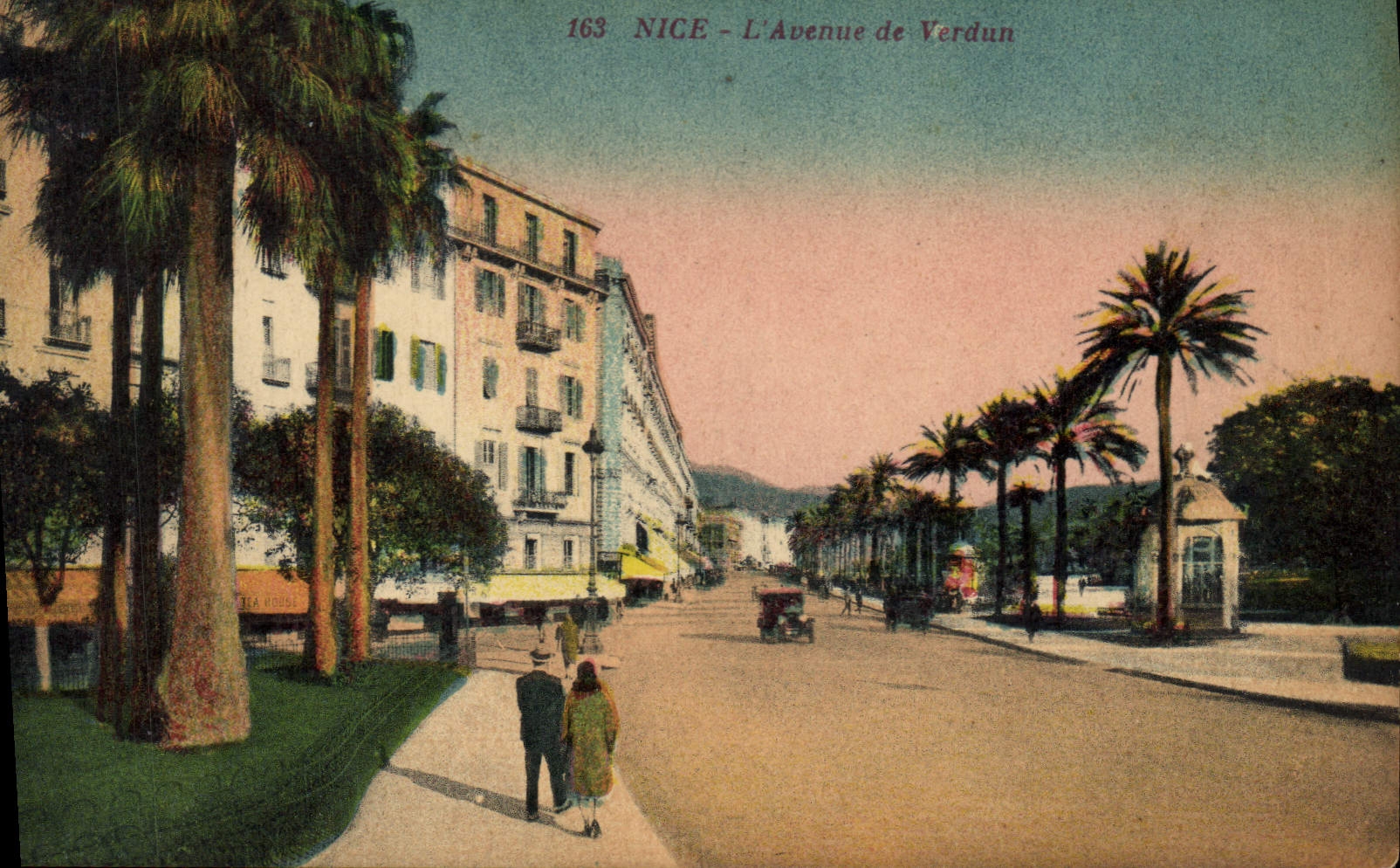CPA Nice L'Avenue de Verdun 