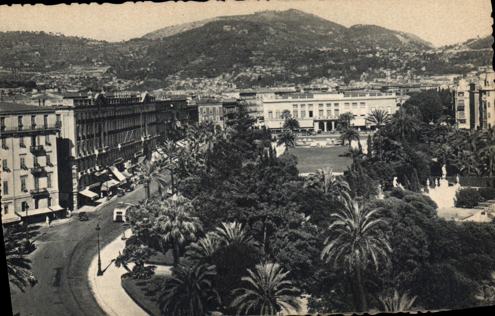 CPA Nice les Jardins Albert I le Casino et le Theatre de Verdure