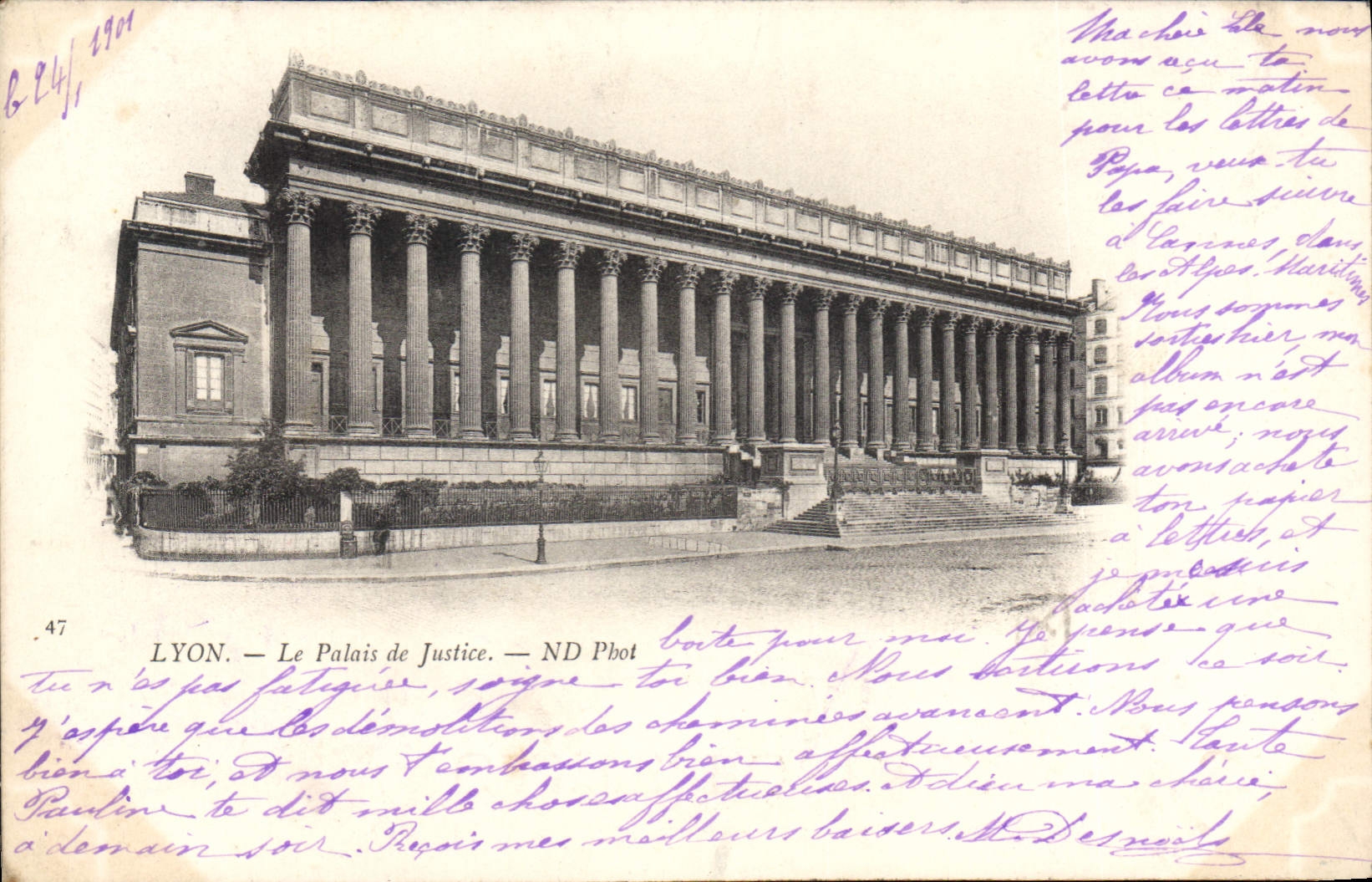 CPA Lyon le palais de justice 