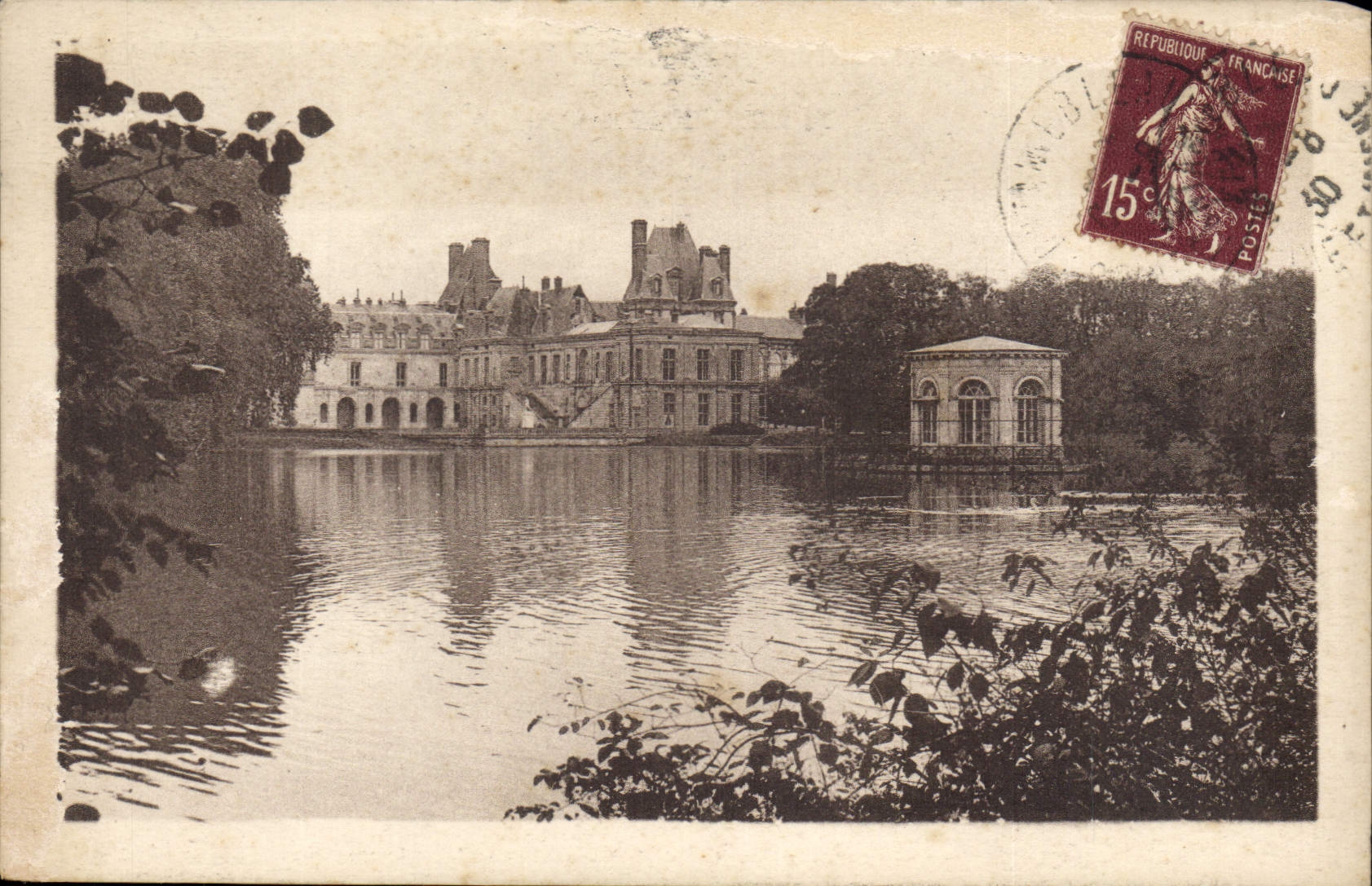 CPA Palais de Fontainebleau l'Etang au Carpes 
