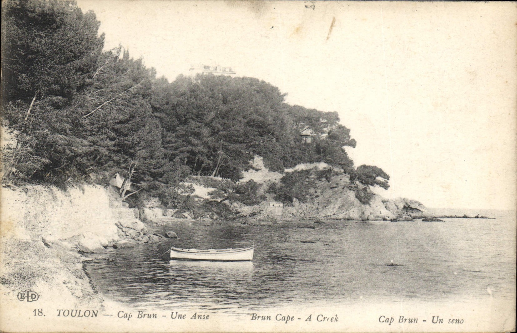 CPA Toulon Cap Brun une Anse 