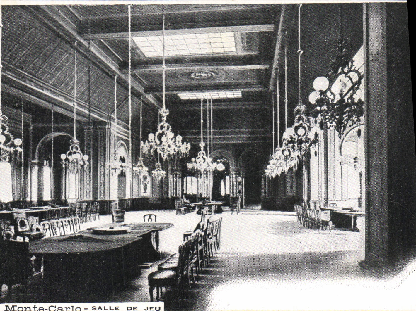 CPA Monte Carlo salle de jeu 