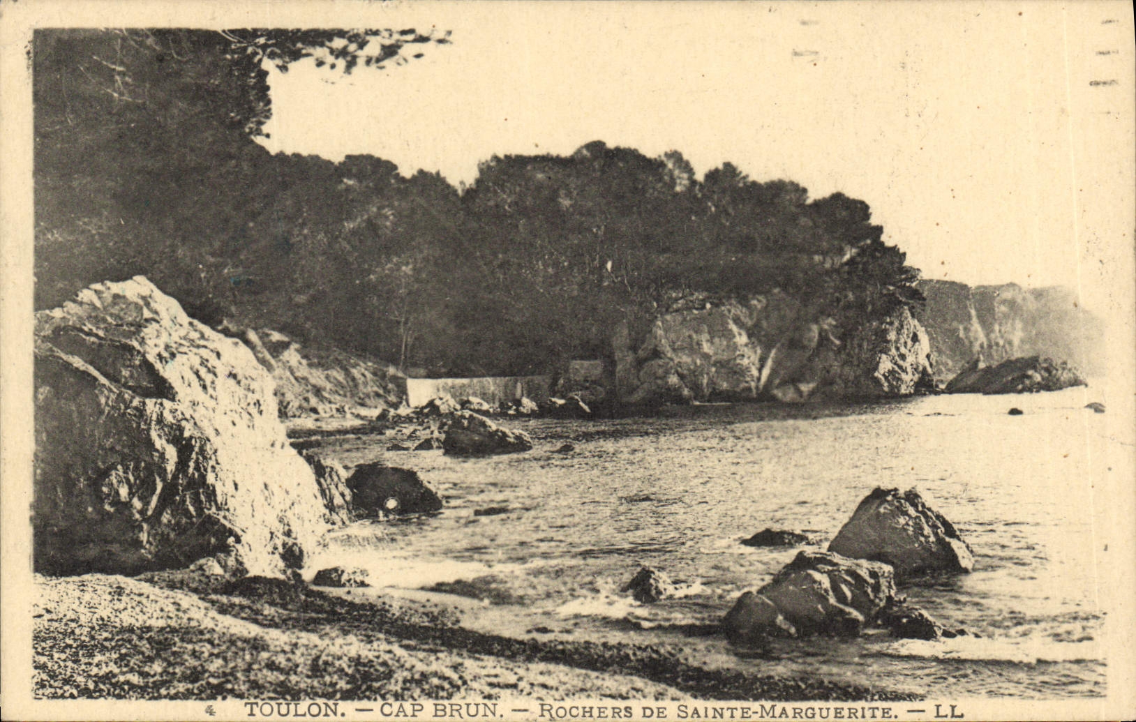 CPA Toulon Cap Brun Rochers de Sainte Marguerite 