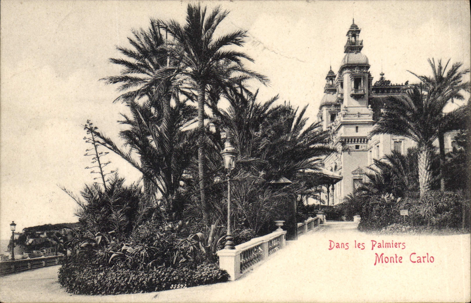 CPA Monte Carlo dans les Palmiers 