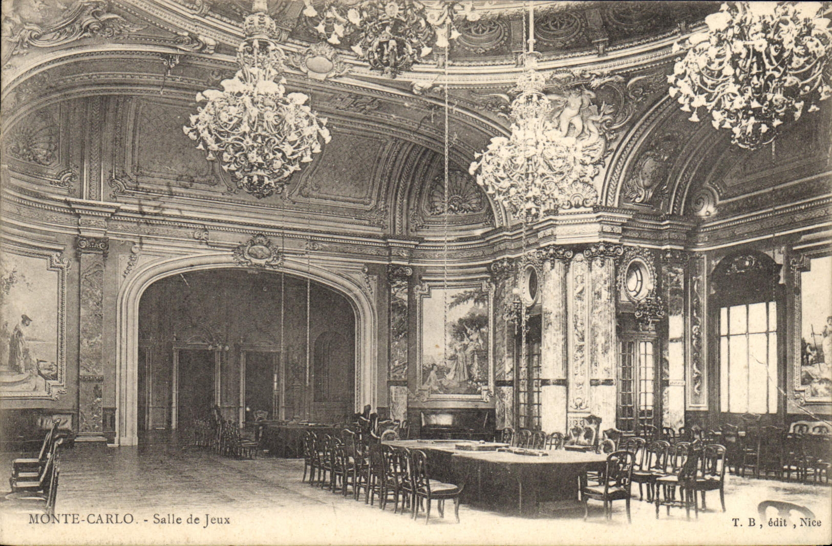 CPA Monte Carlo Salle de Jeux 
