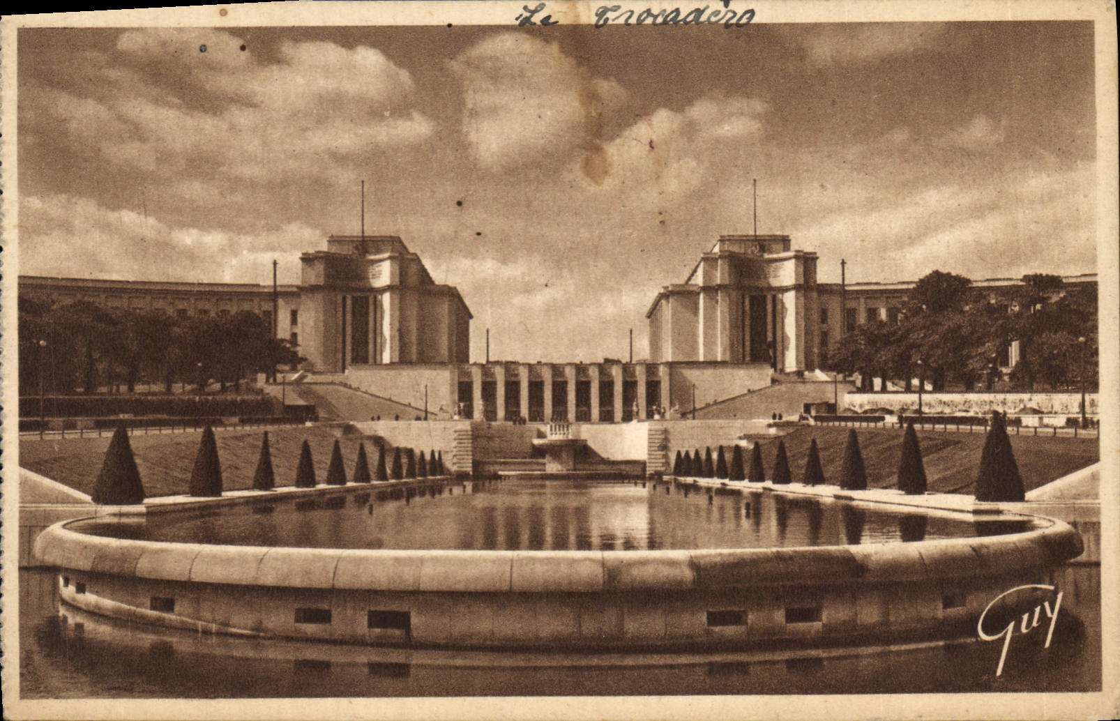 CPA Paris Palais de Chaillot