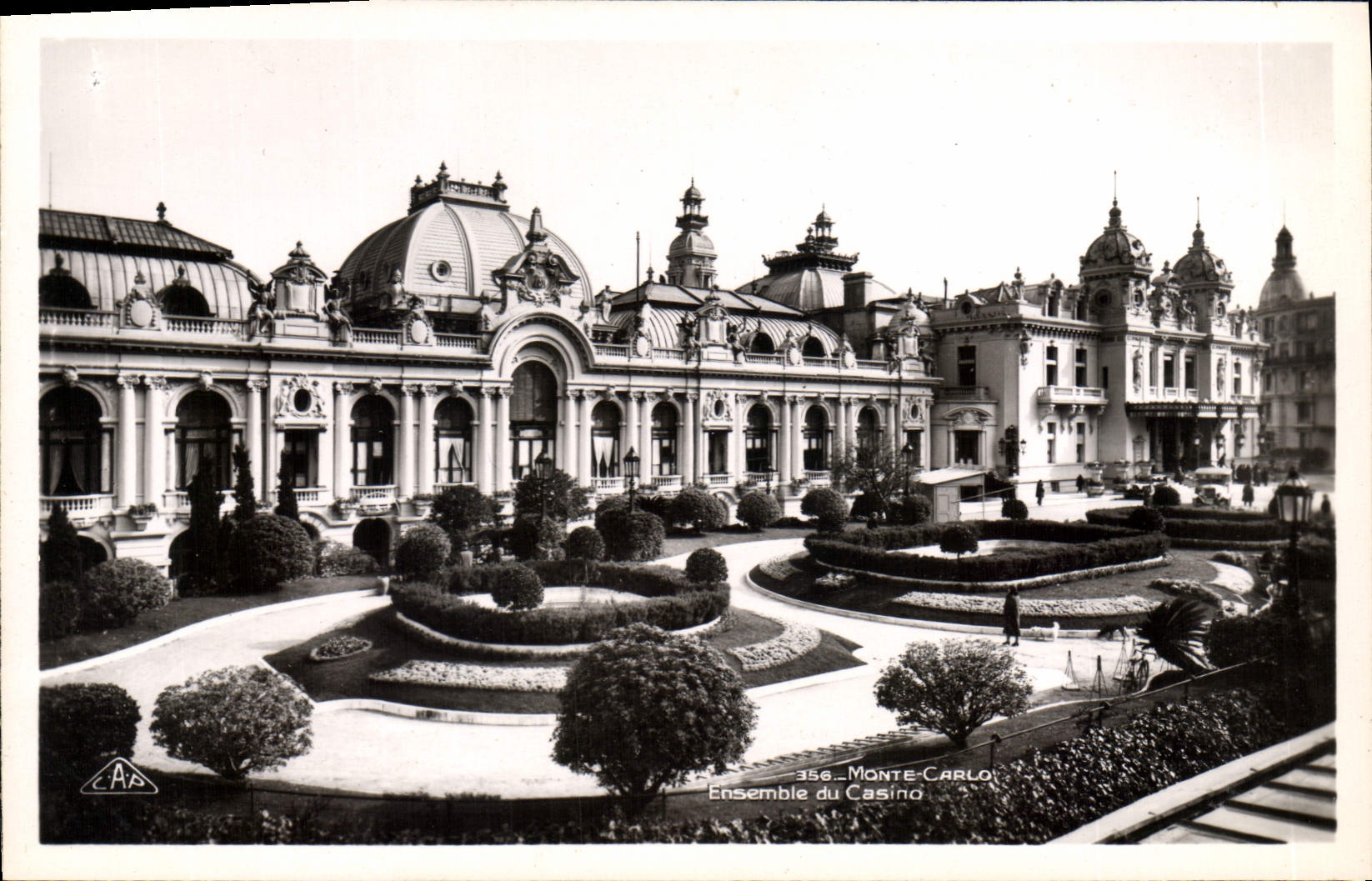 CPA Monte Carlo ensemble du casino 