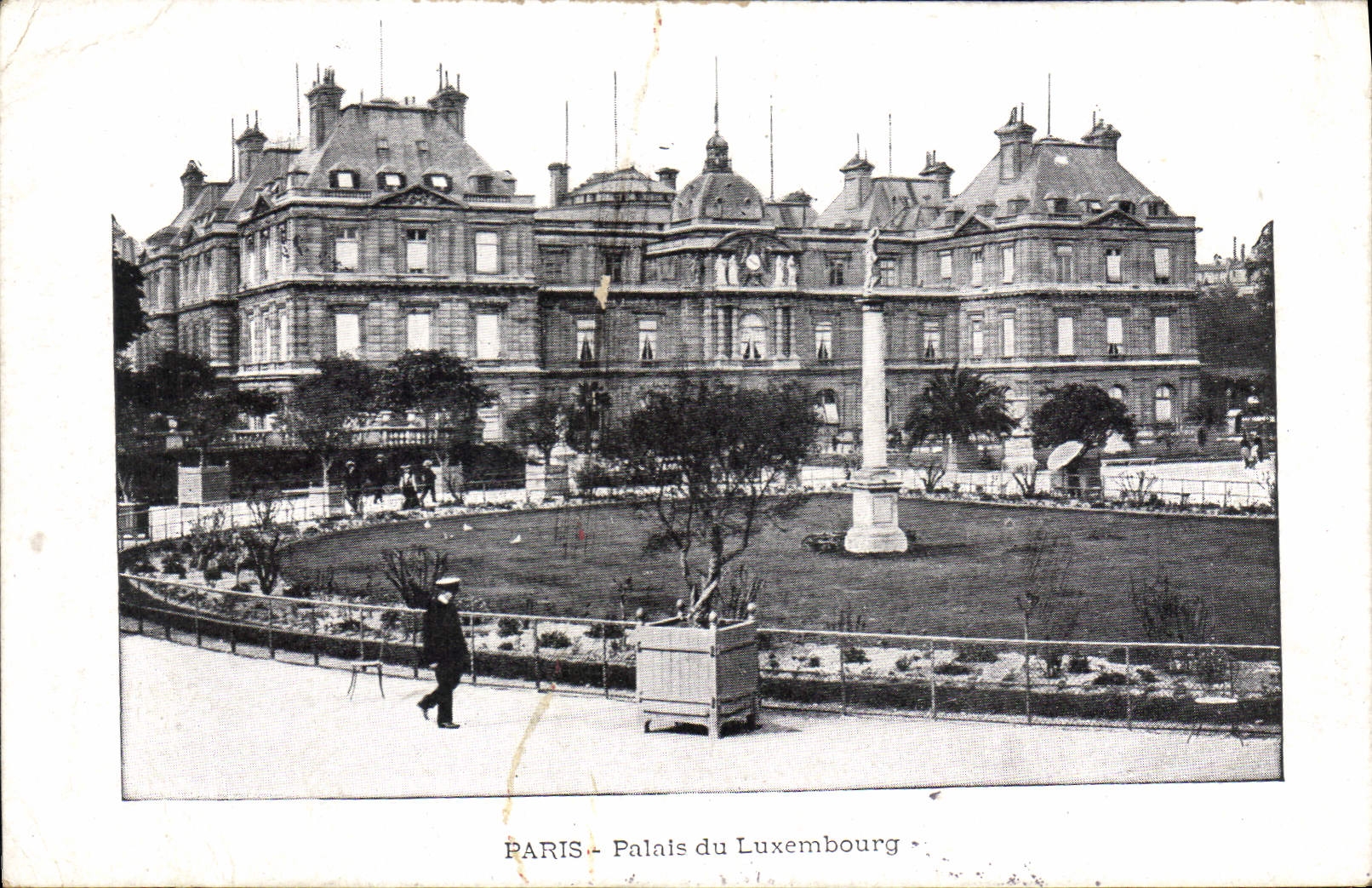 CPA Paris palais du Luxembourg 