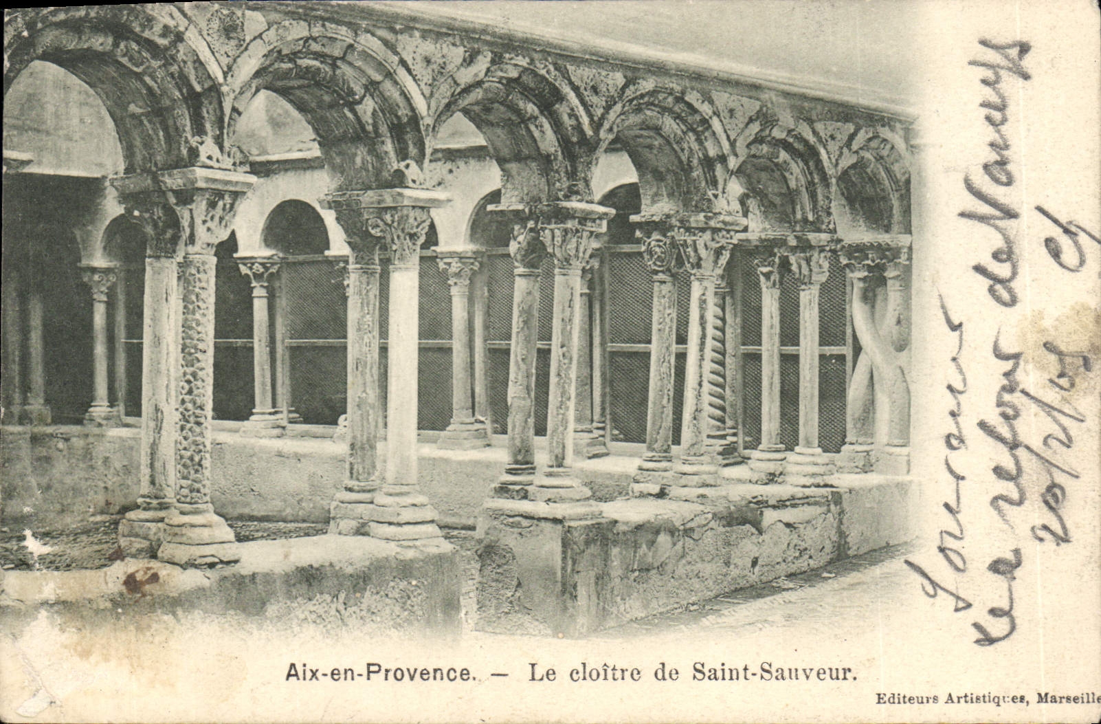 CPA Aix en Provence le Cloitre de Saint Sauveur 