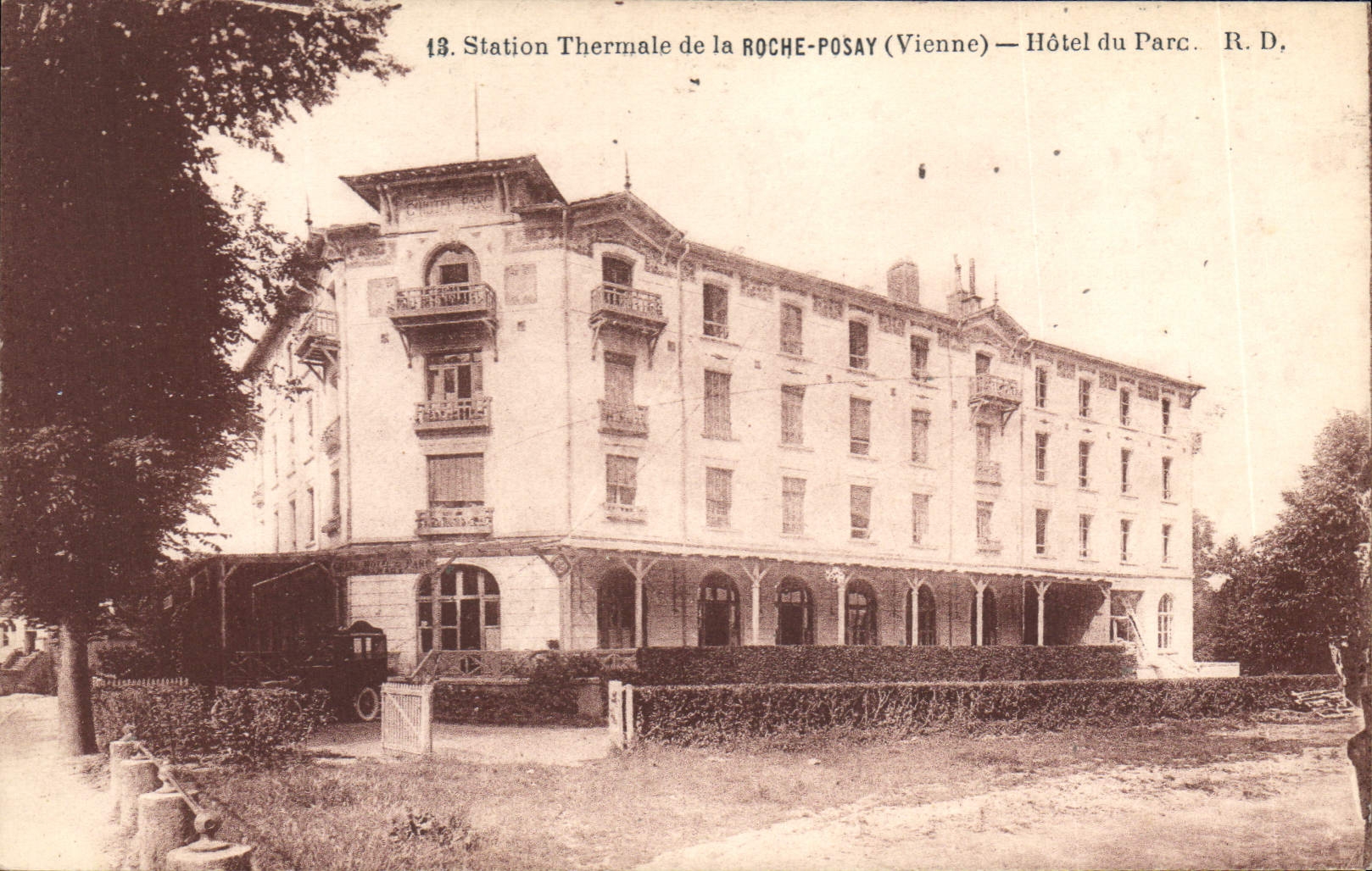 CPA Station Thermale de la Roche Posay Vienne hotel du parc