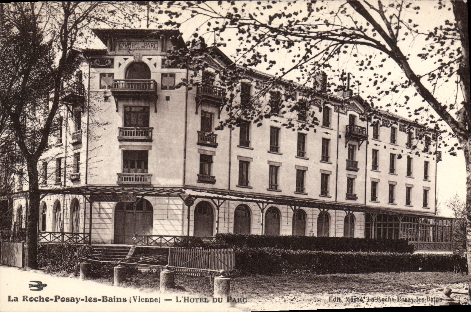 CPA La Roche Posay les Bains Vienne L'Hotel du Parc