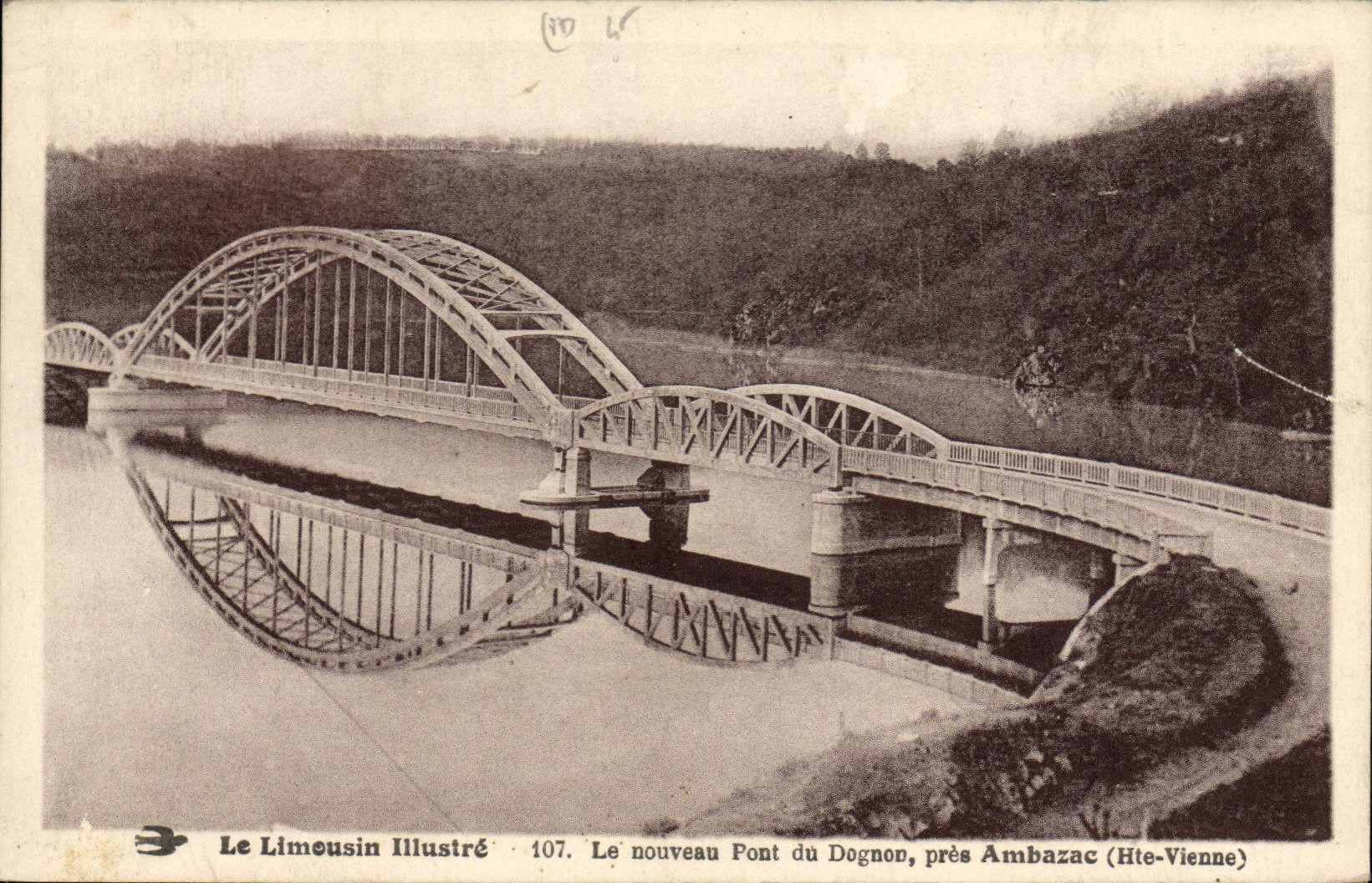 CPA Le Limousin Illustre Le nouveau Pont du Dognon pres Ambazac