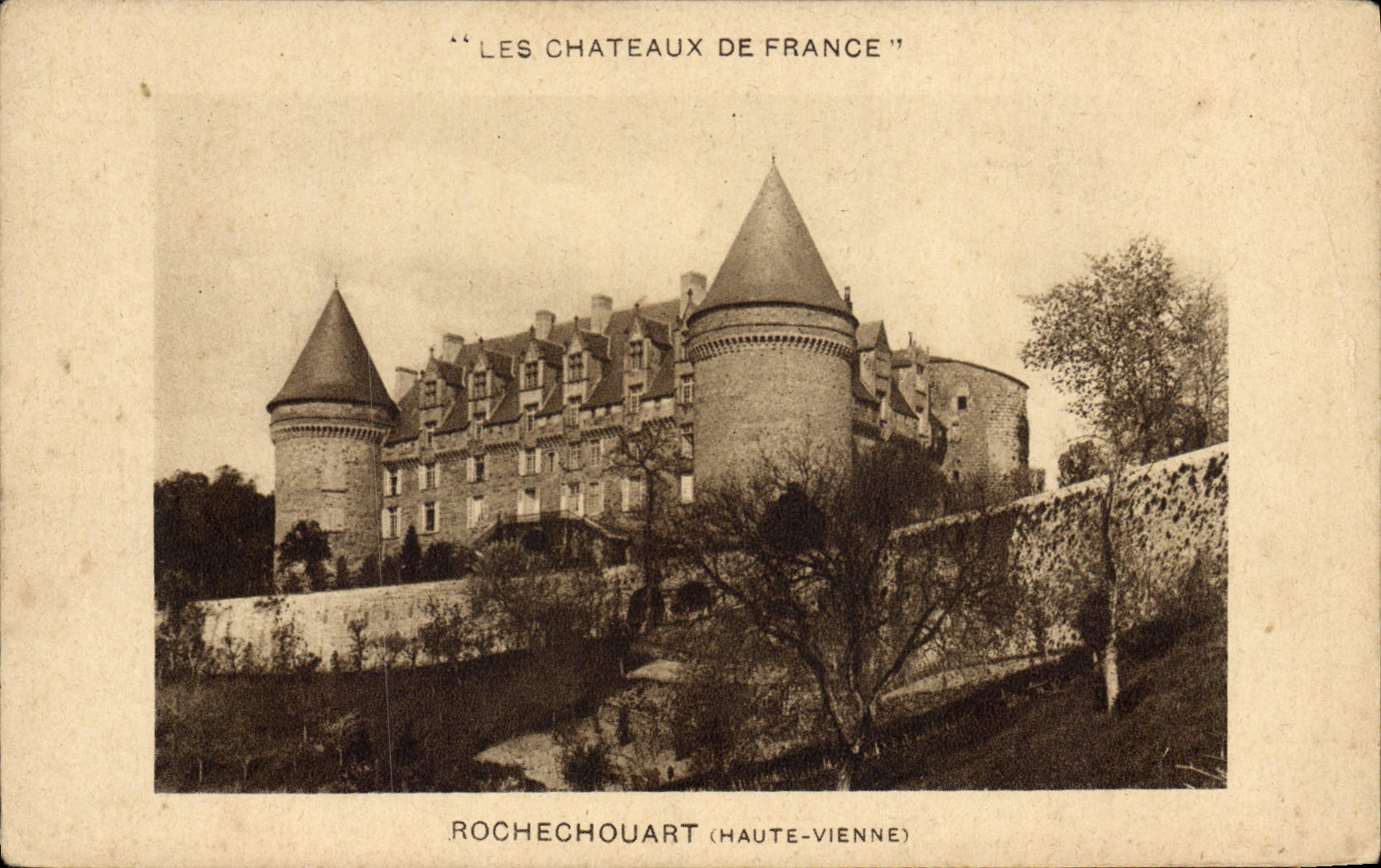 CPA Rochechouart Hte Vienne 