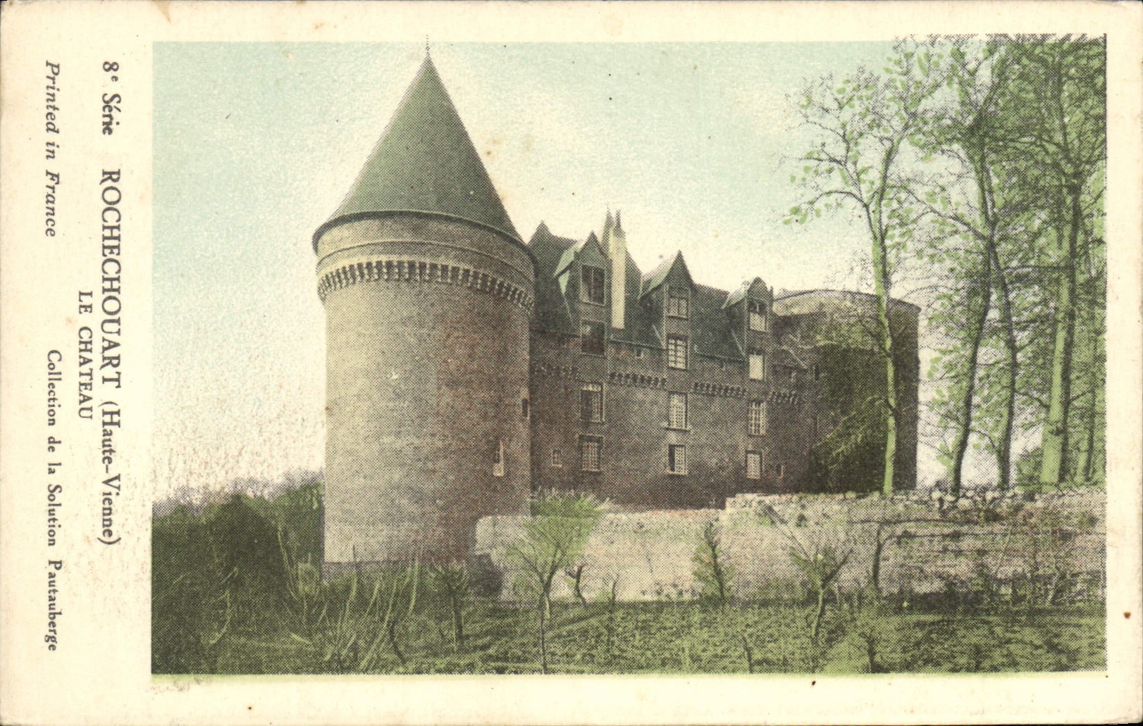 CPA Rochechouart Hte Vienne Le Chateau 