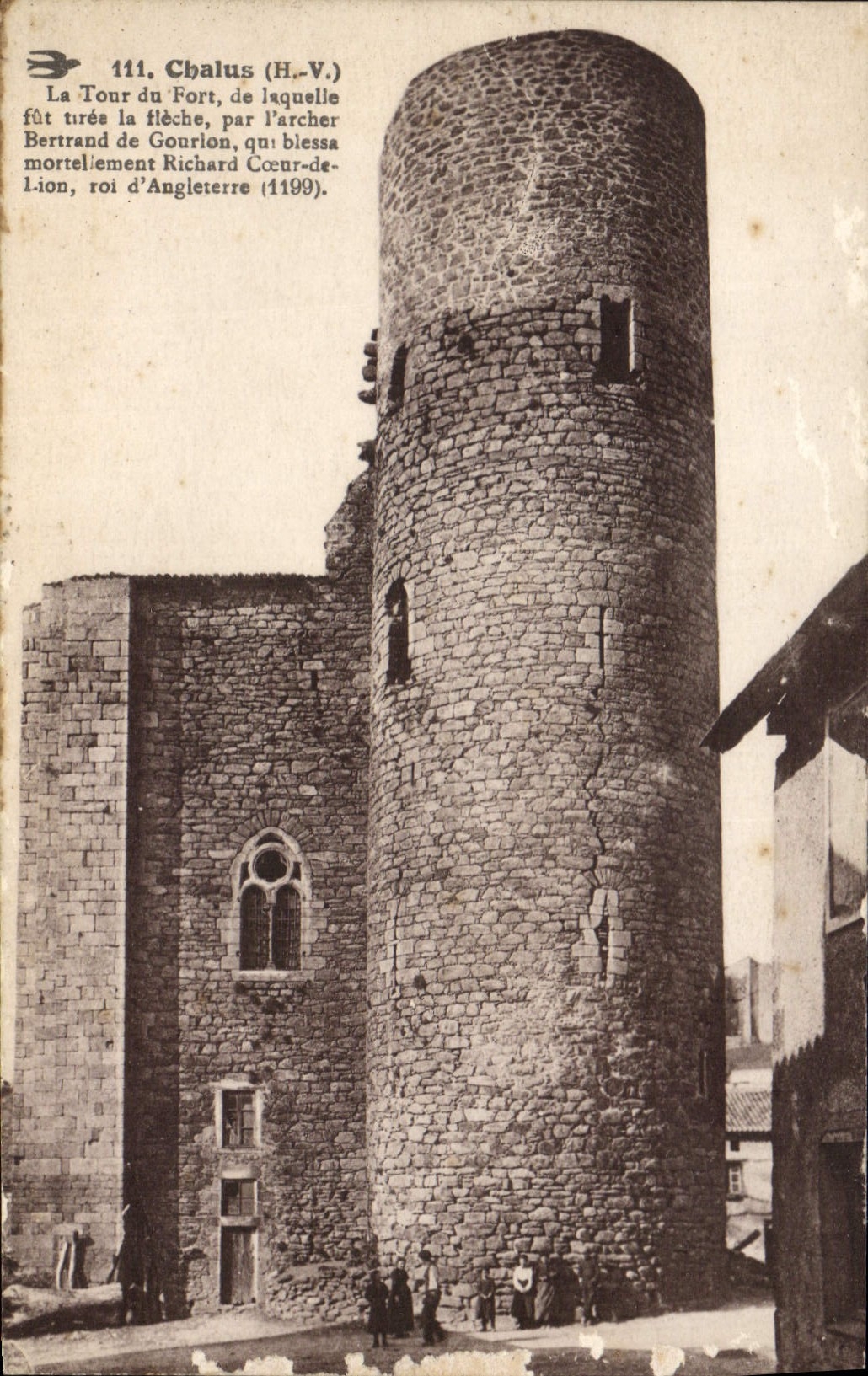 CPA Chalus H V La Tour du Fort 