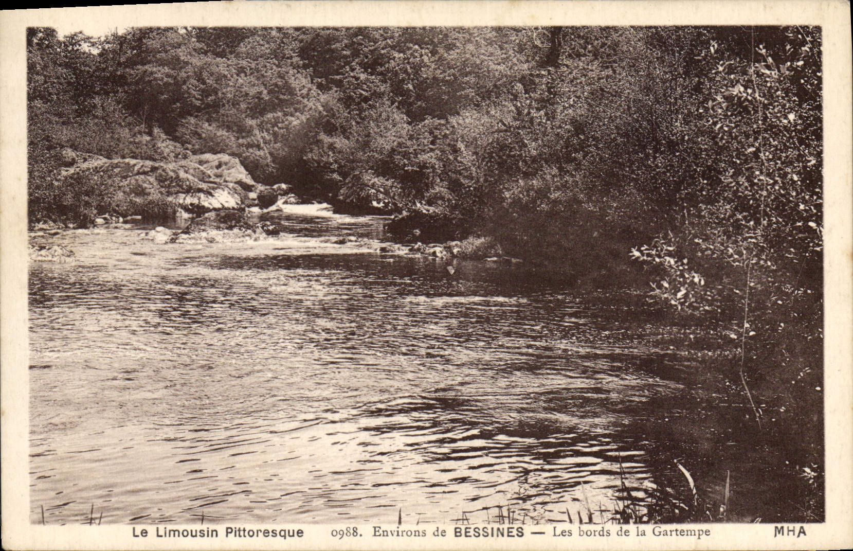 CPA Le Limousin Pittoresque Environs de Bessines Les Nords de la Gattempe