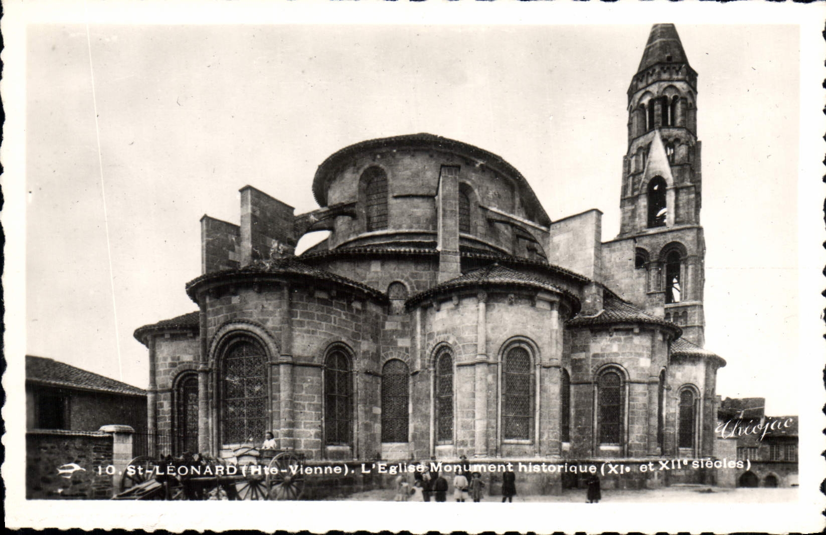 CPA St Leonard Hte Vienne L'Eglise Monument histoeique