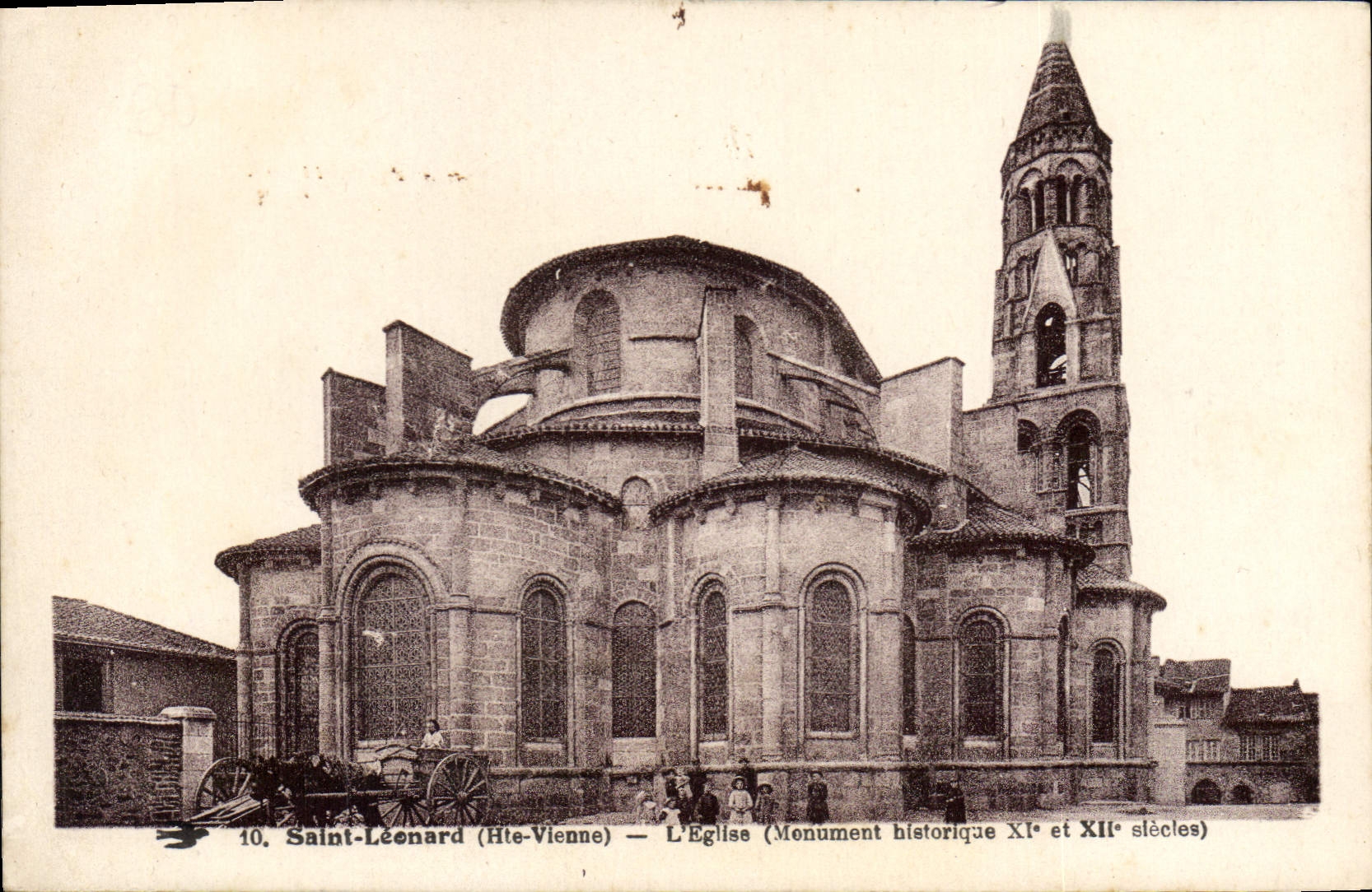 CPA St Leonard Hte Vienne L'Eglise 