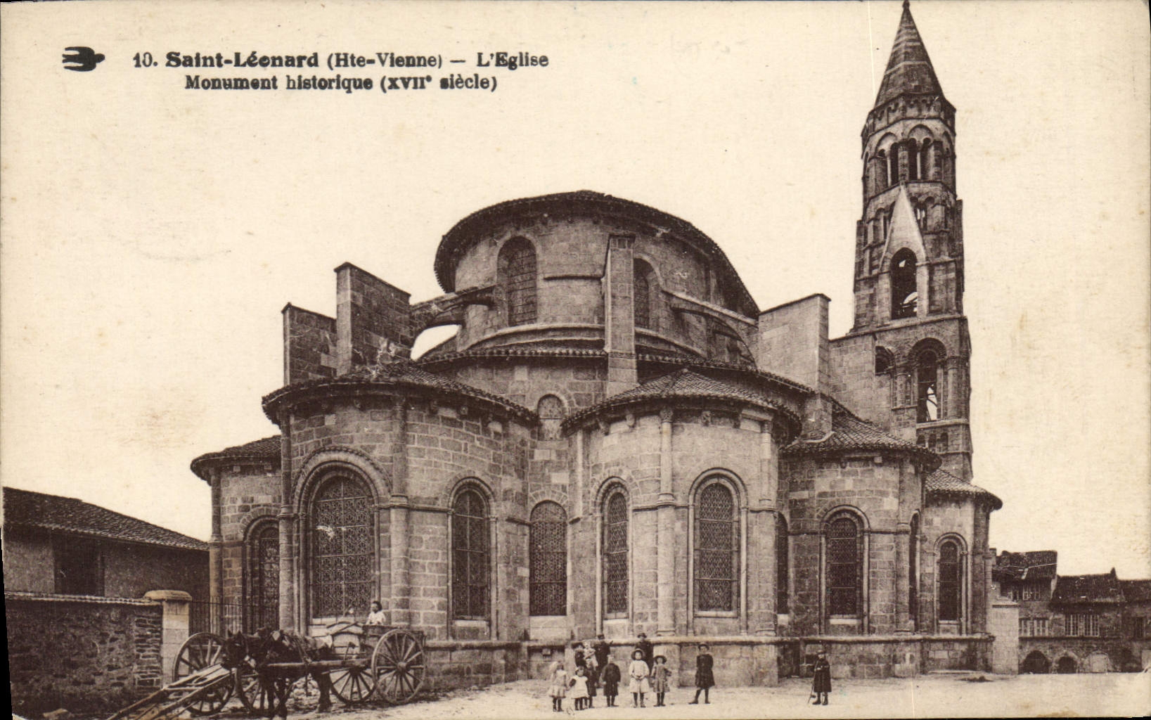CPA St Leonard Hte Vienne L'Eglise 
