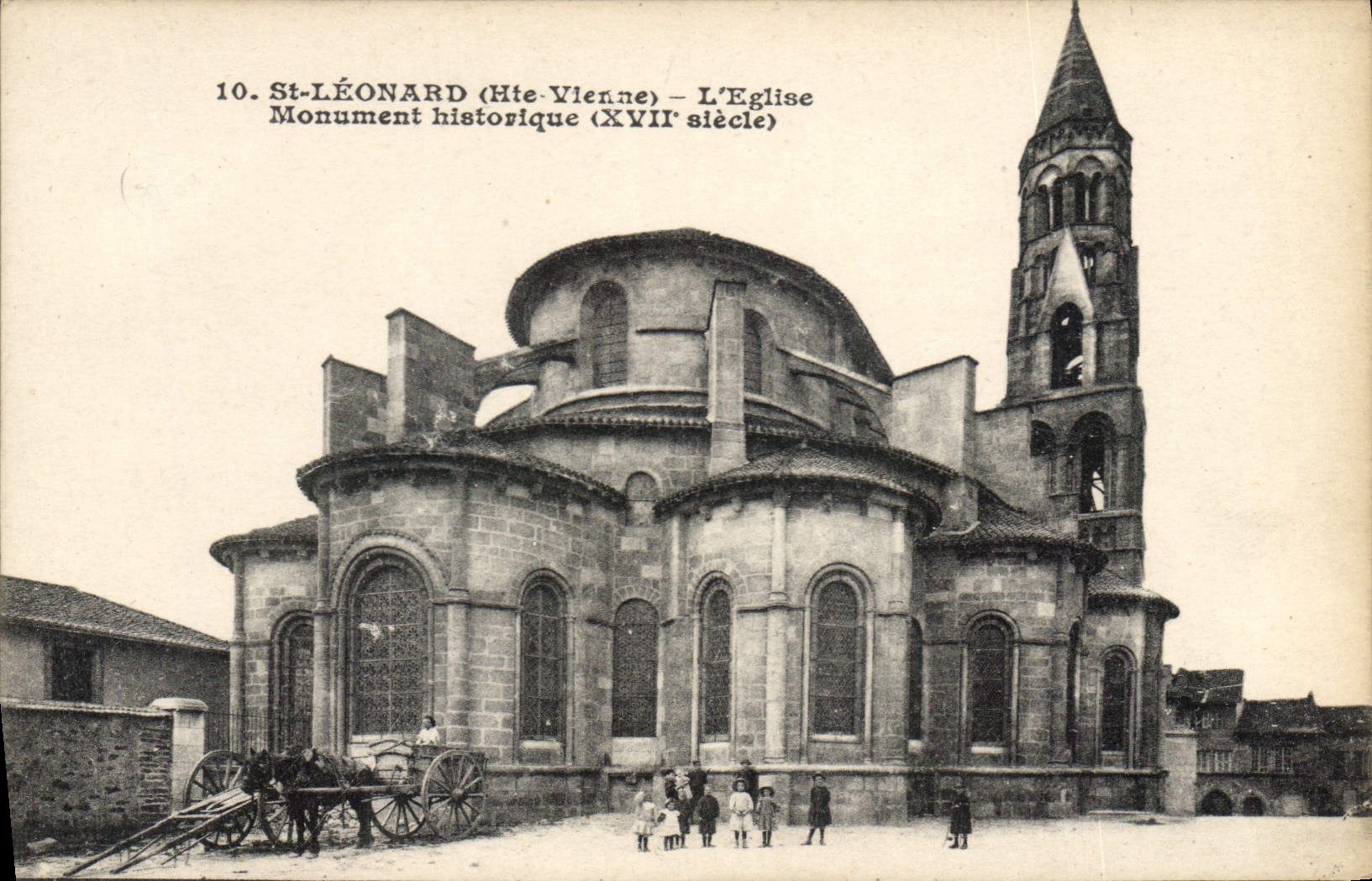 CPA St Leonard Hte Vienne L'Eglise 