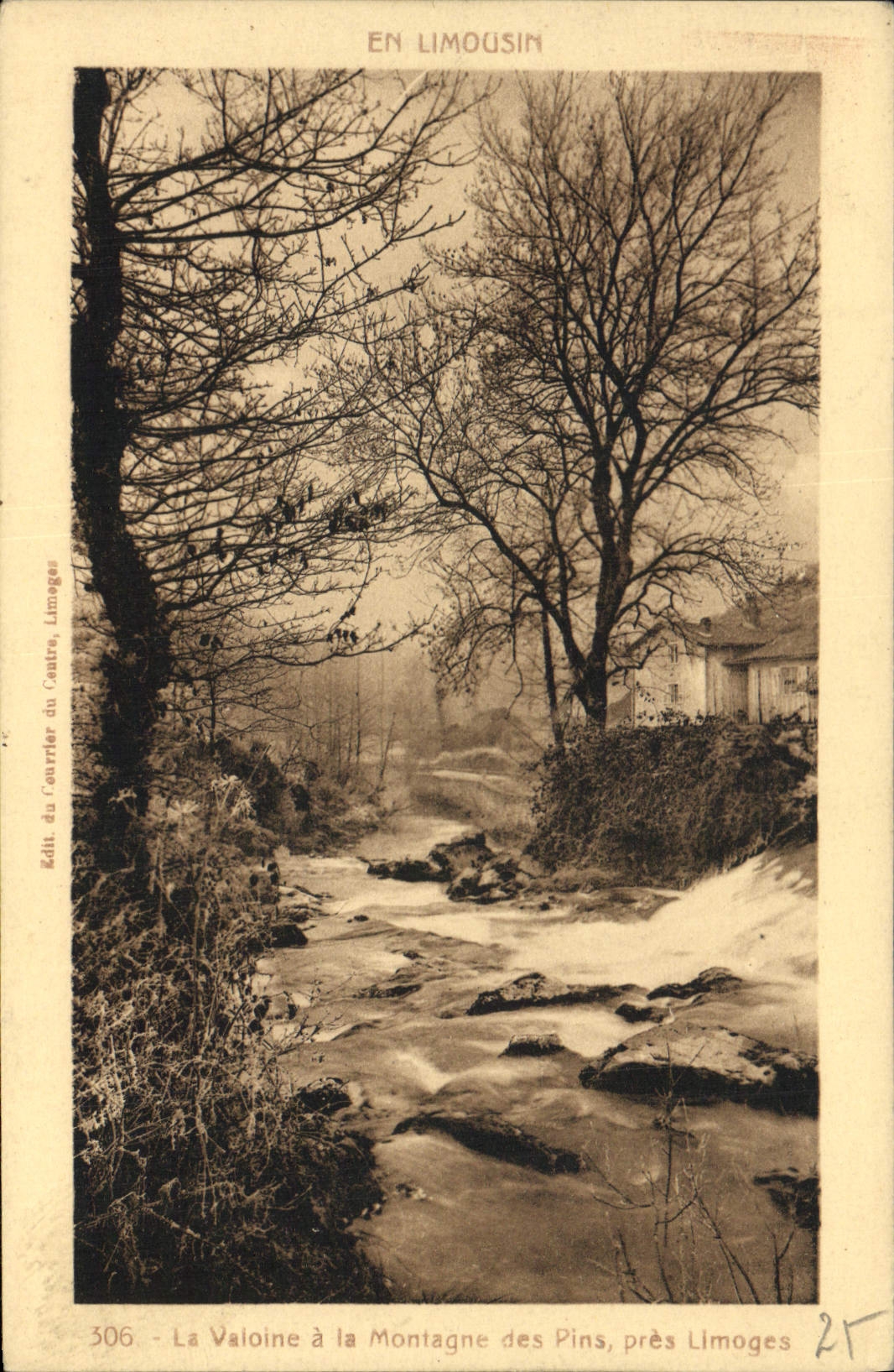 CPA Environs de Limoges La Valoune e la Mntaigne des Pins pres Limoges 