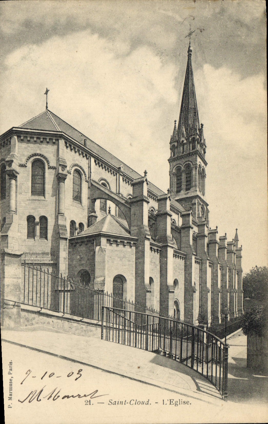 CPA Saint Cloud l'Eglise 