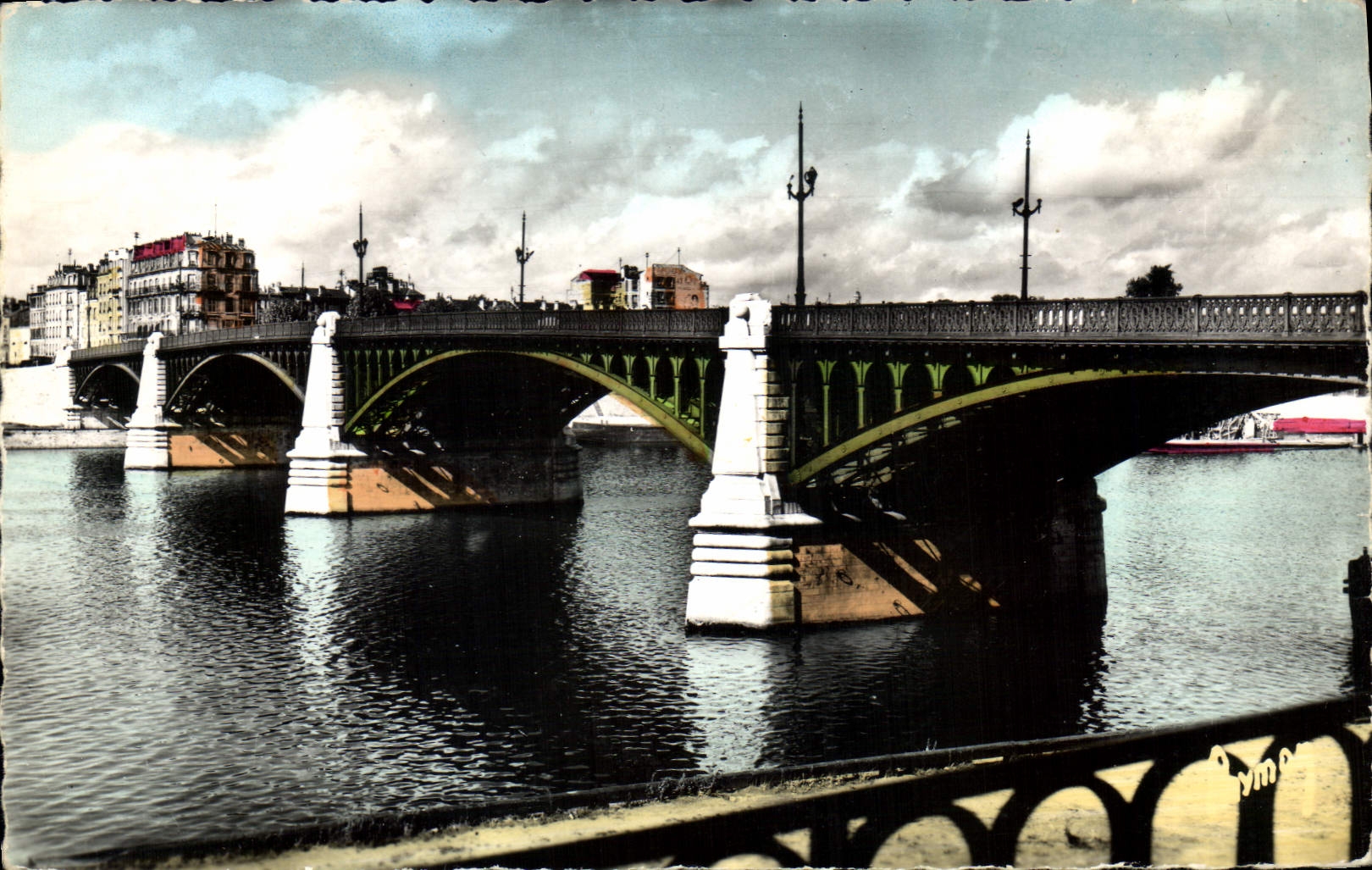 CPA Asnieres Le Pont 