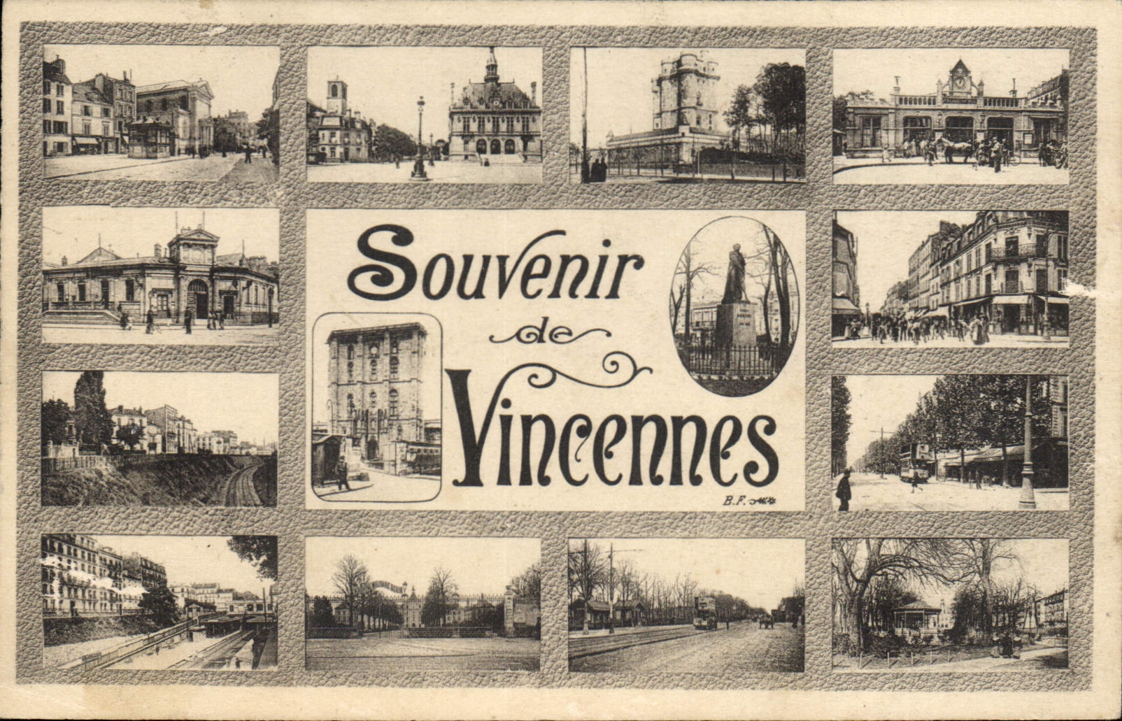 CPA Souvenir de Vincennes 