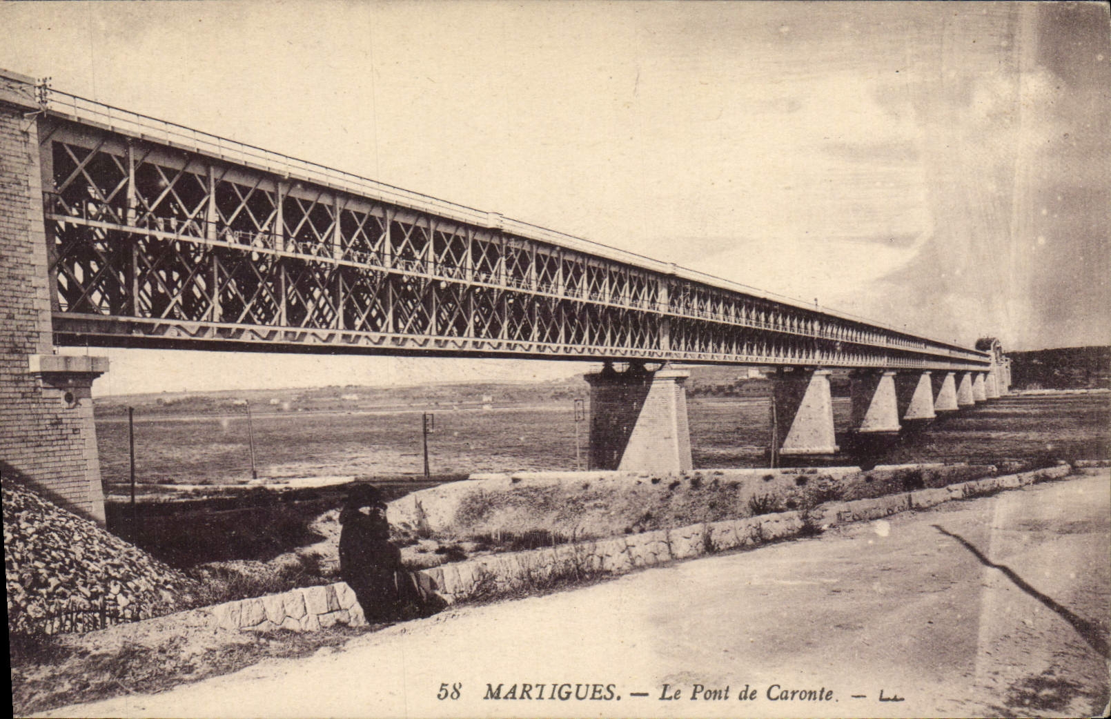 CPA Martigues Le Pont de Caronte 