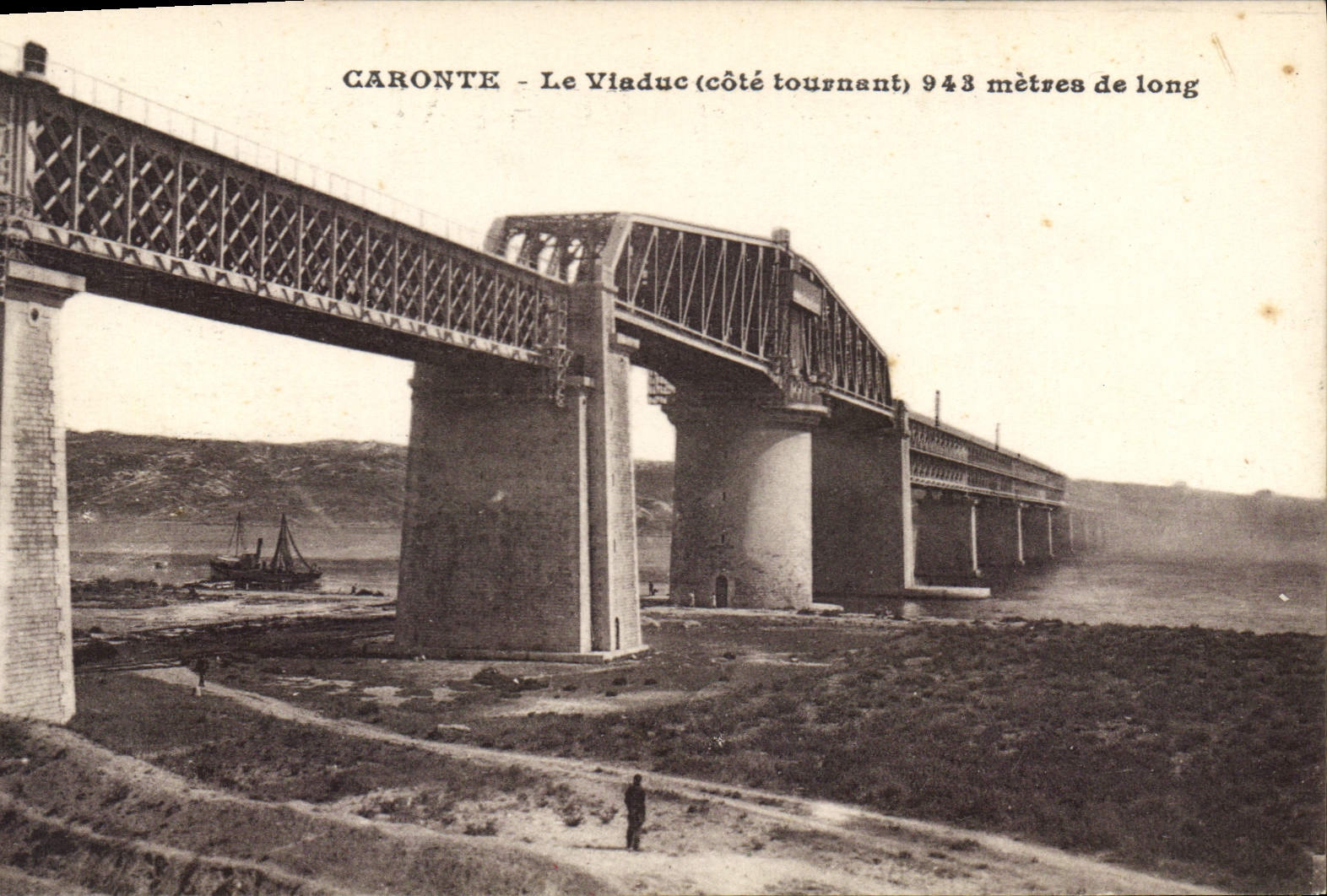 CPA Caronte Le Viaduc cote bournant 