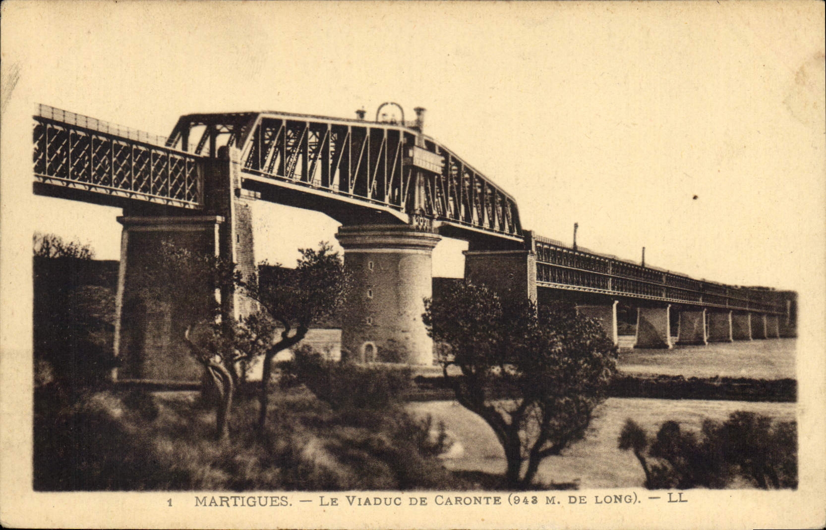CPA Martigues le Viaduc de Caronte 