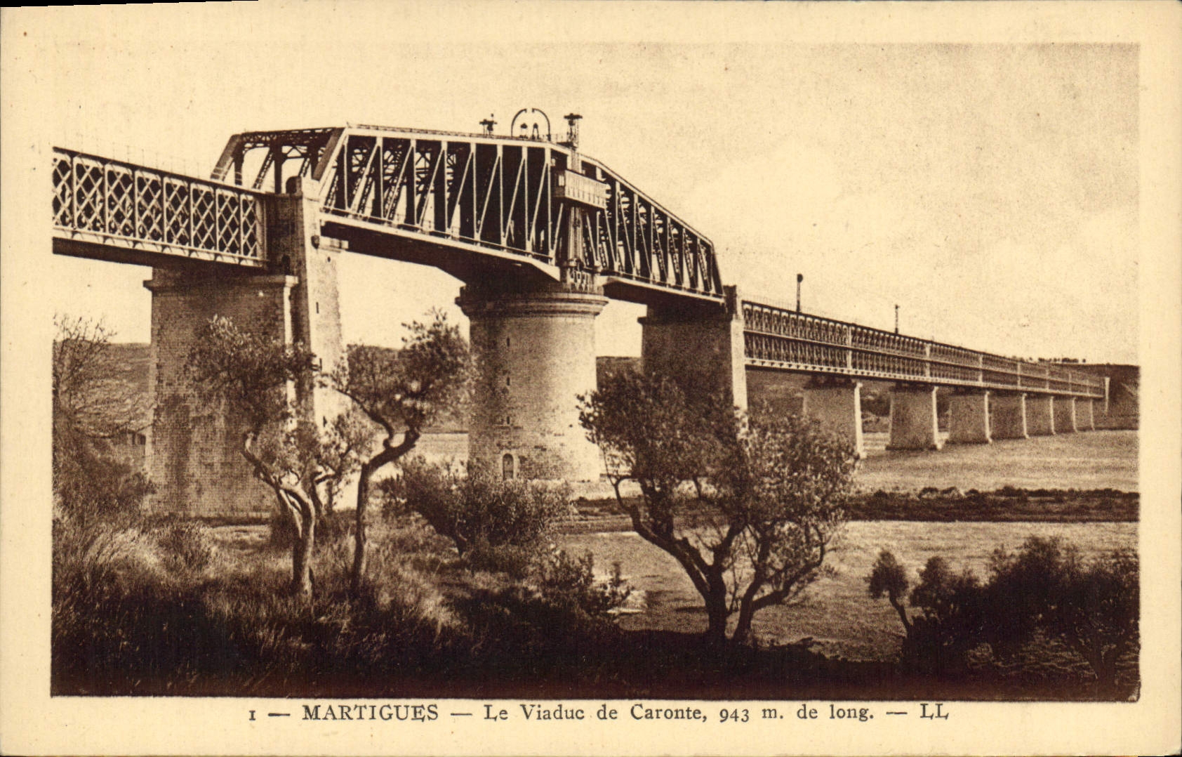 CPA Martigues le Viaduc de Caronte 