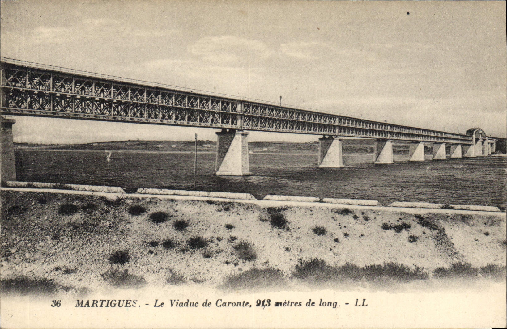 CPA Martigues le Viaduc de Caronte 