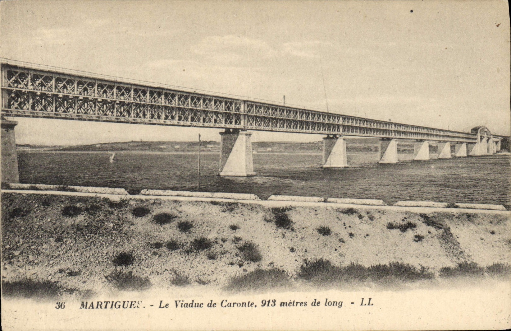 CPA Martigues le Viaduc de Caronte 
