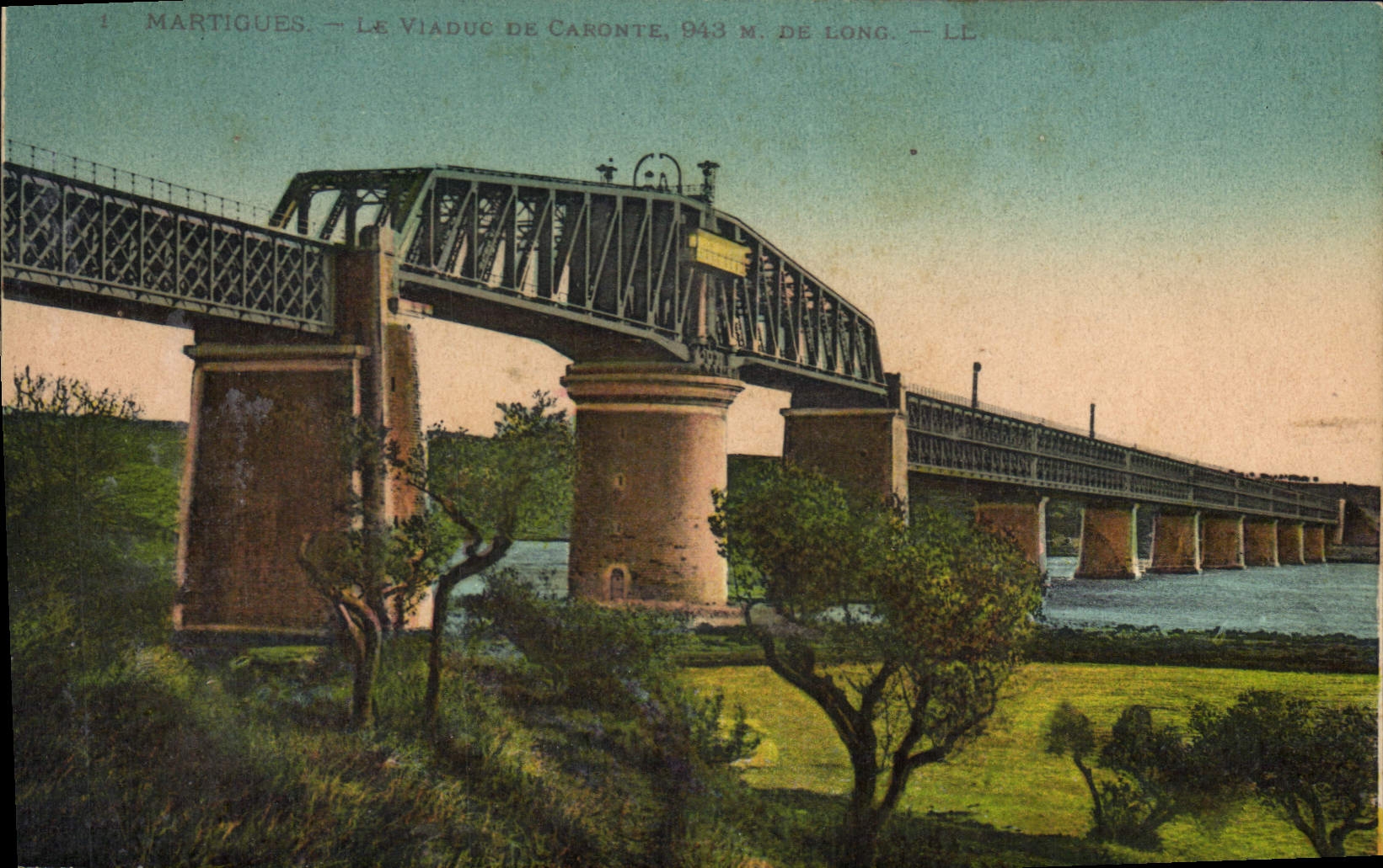 CPA Martigues Le Viaduc de Caronte 