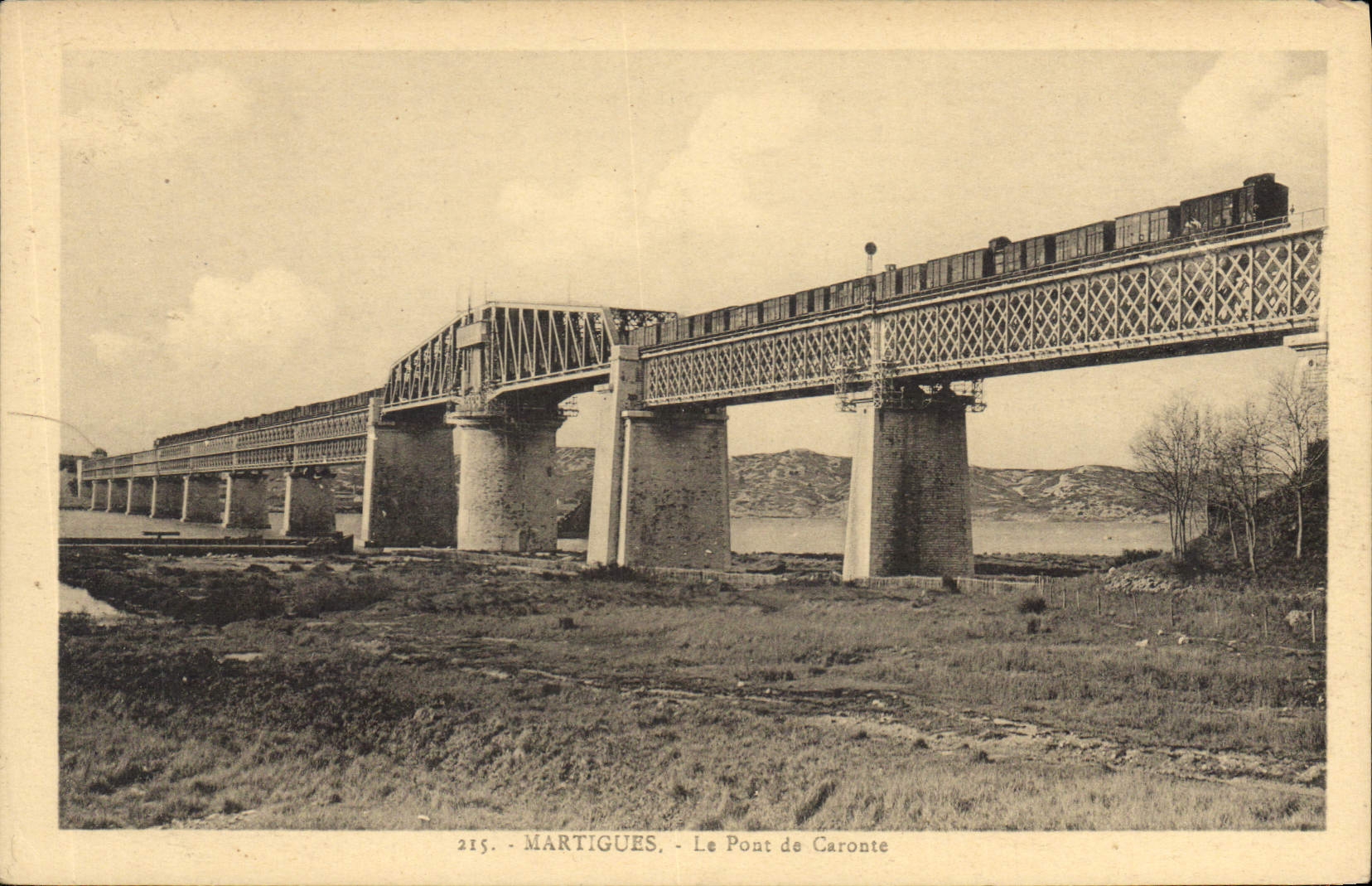 CPA Martigues Le Pont de Caronte 