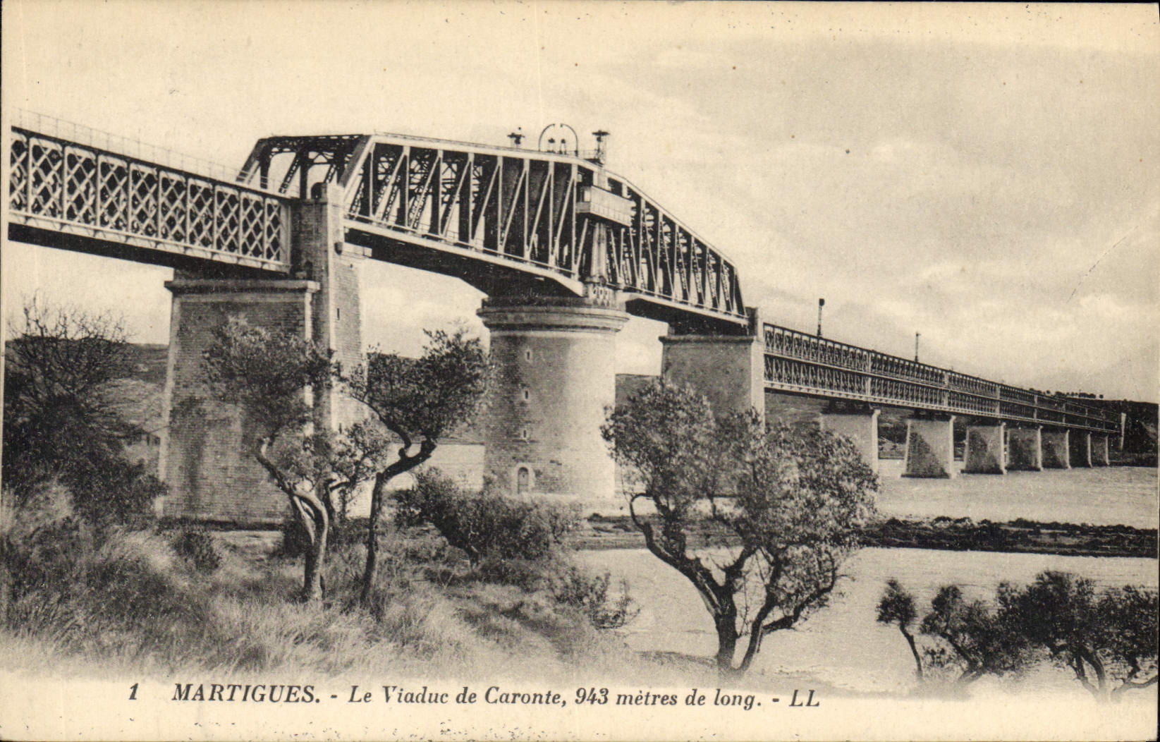 CPA Martigues Le Viaduc de Caronte 