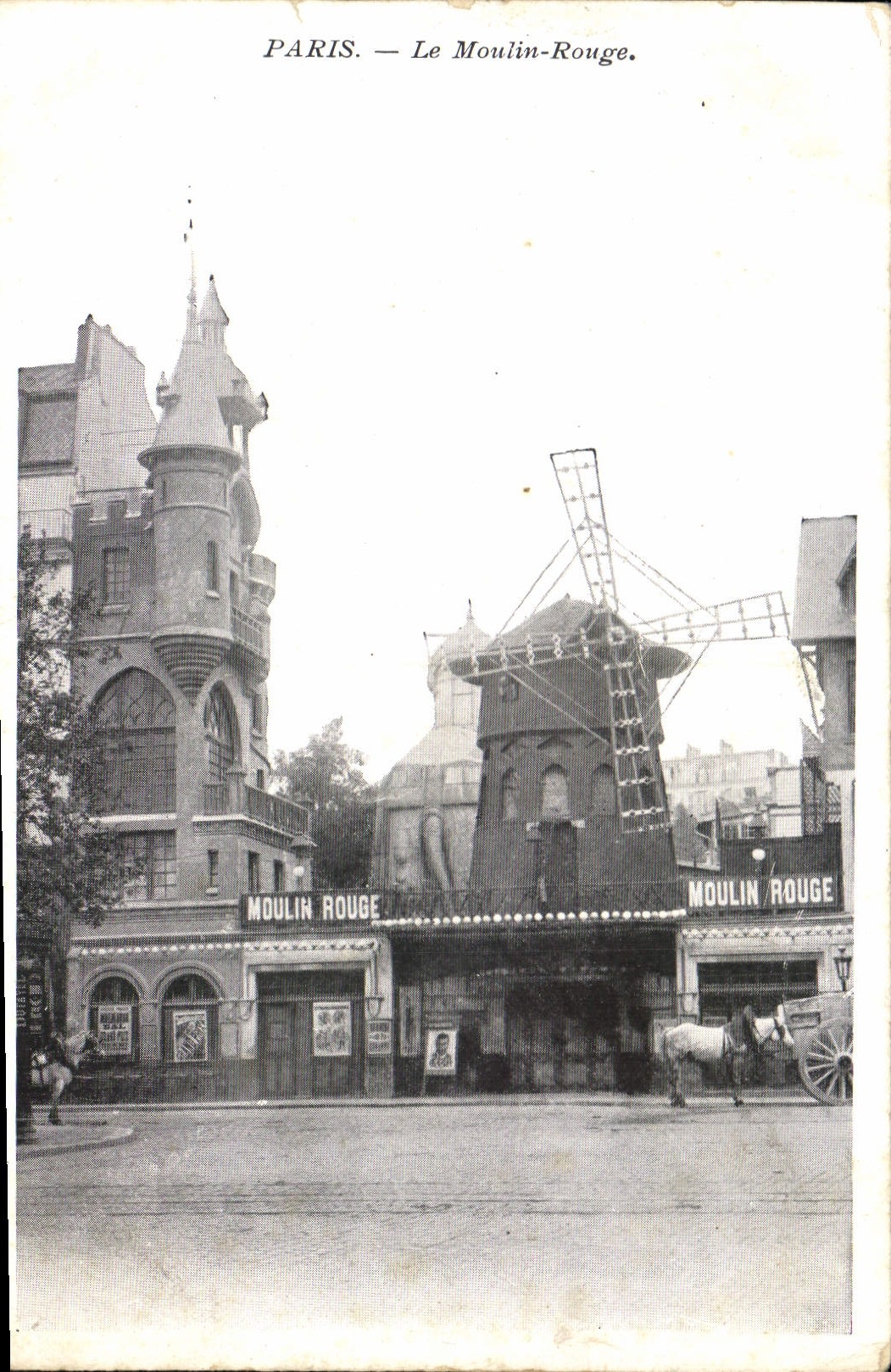 CPA Paris Le Moulin Rouge 