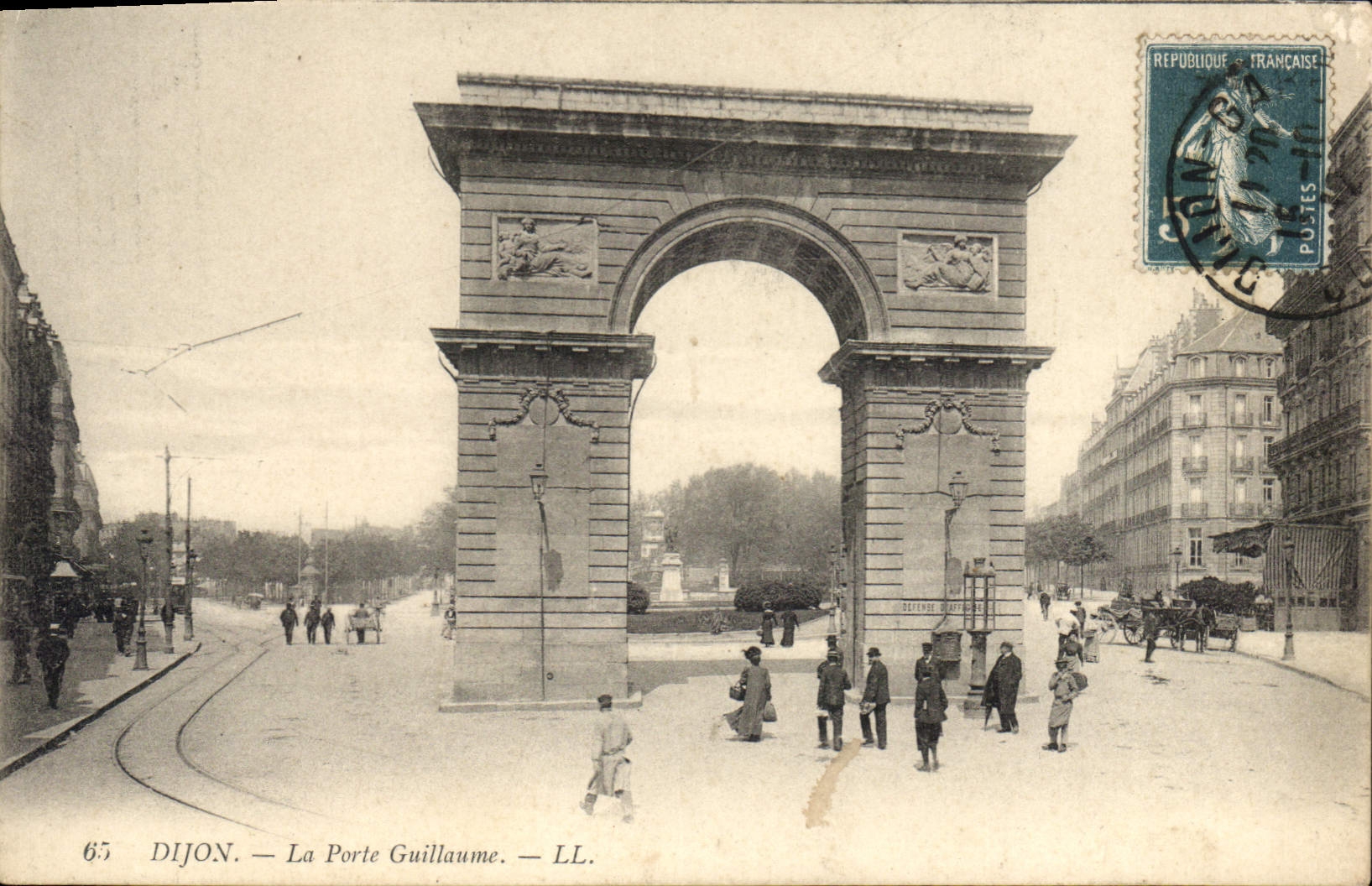 CPA Dijon Porte Guillaume 