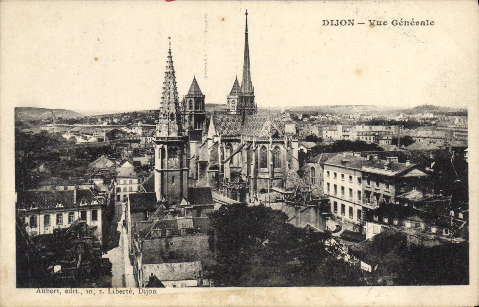 CPA Dijon Vue generale 