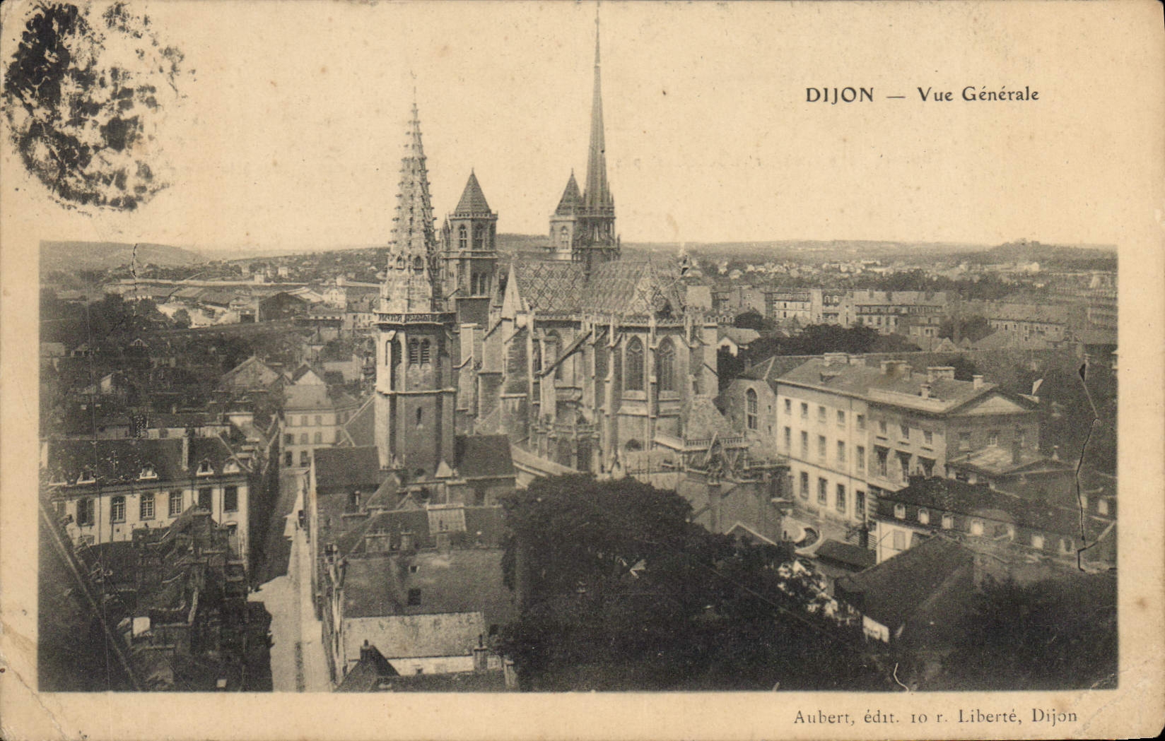 CPA Dijon Vue generale 