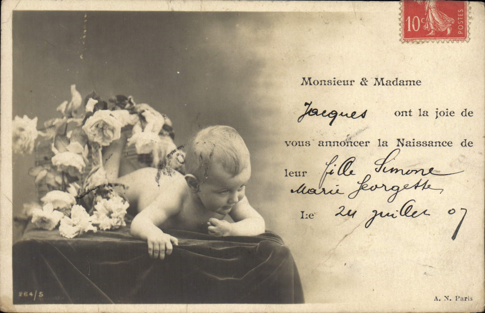 CPA Fantaisie Enfant