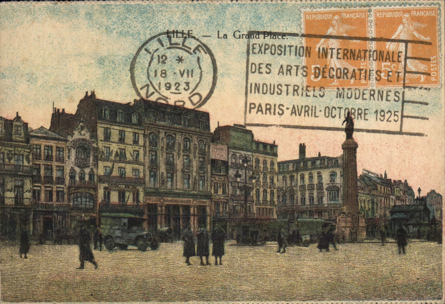 CPA Lille La Grand Place 
