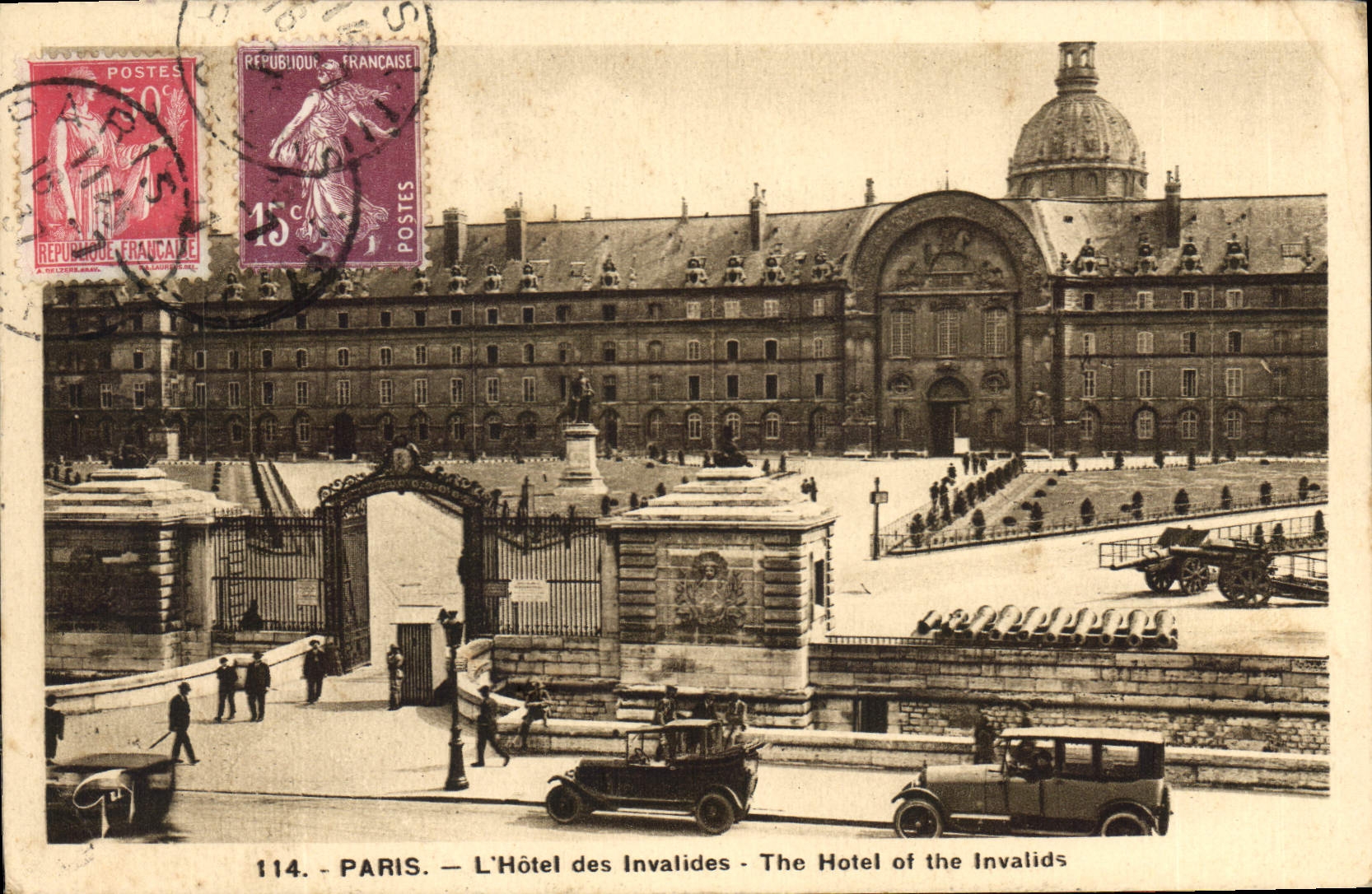 CPA Paris L'Hotel des Invalides 